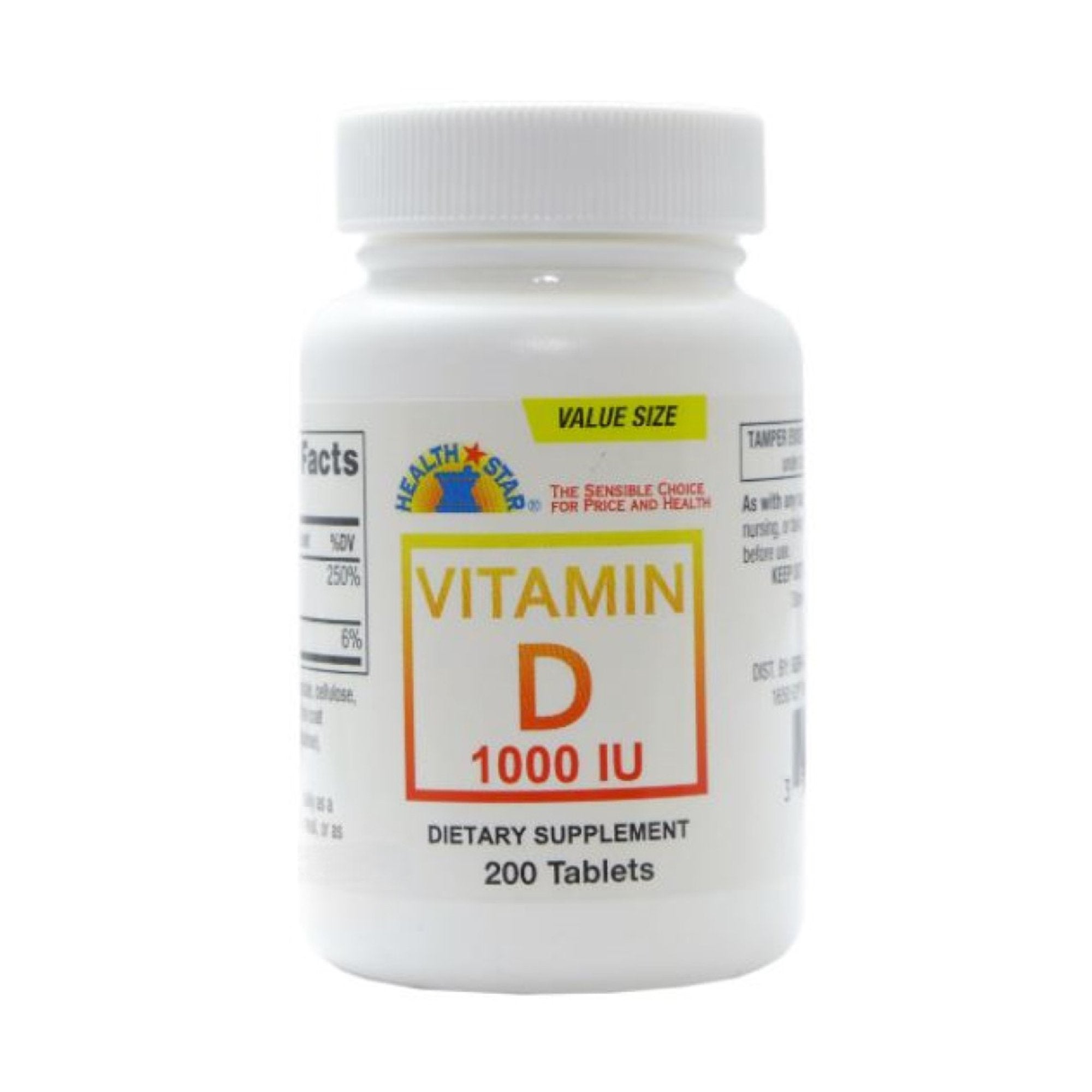 Vitamin Supplement Geri-Care® Vitamin D3 1,000 IU Strength Tablet 200 per Bottle - image 2