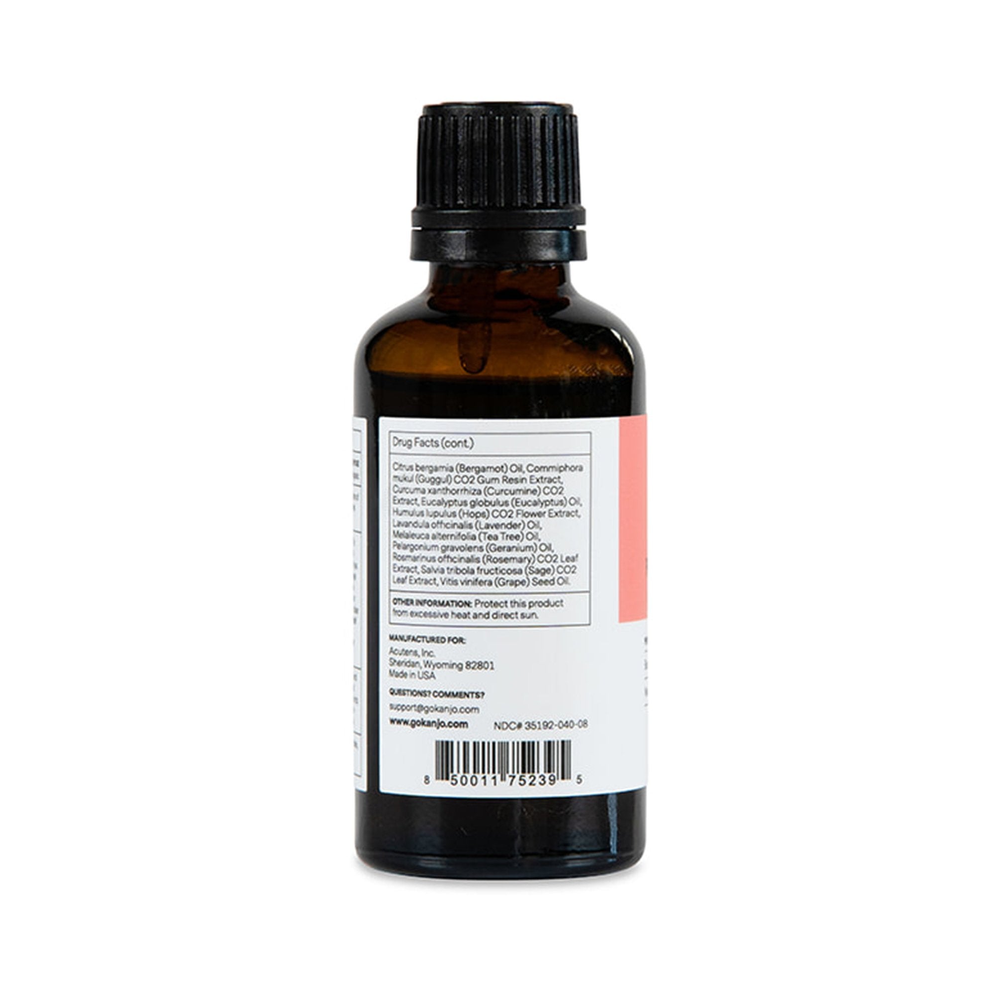 Topical Pain Relief Kanjo 0.15% Strength Capsaicin Topical Oil 1.65 oz. - image 2