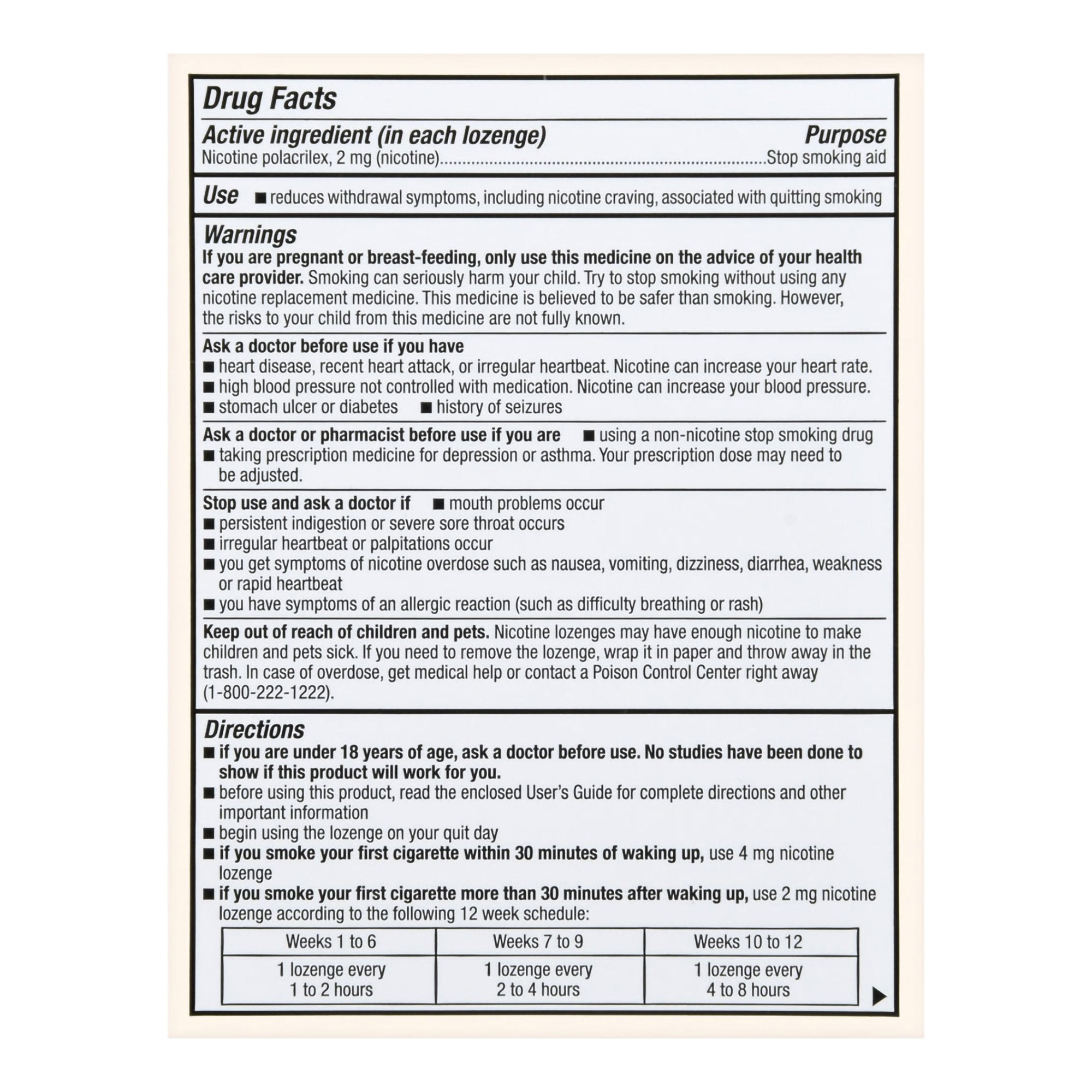 Stop Smoking Aid Foster & Thrive™ 2 mg Strength Lozenge - image 2