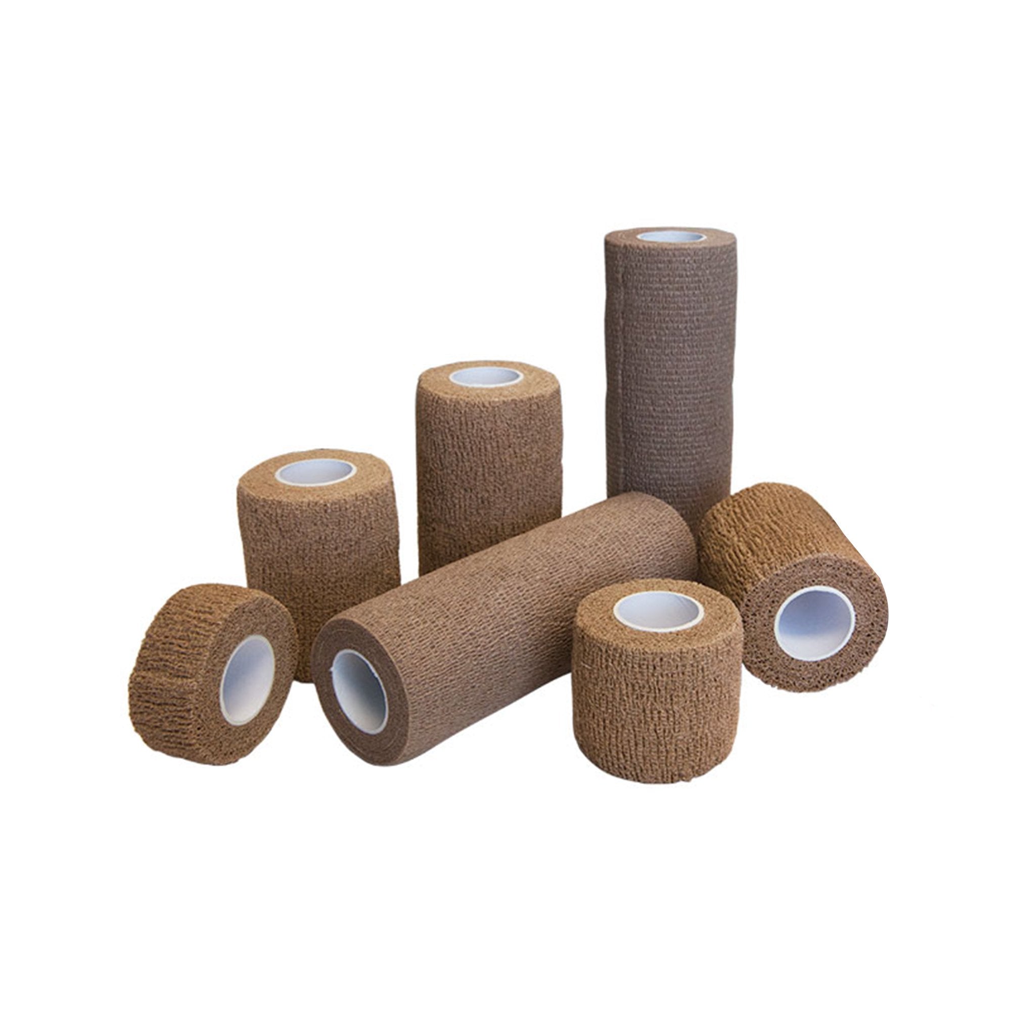 Cohesive Bandage Premier Pro™ 2 Inch X 5 Yard Self-Adherent Closure Tan NonSterile Standard Compression