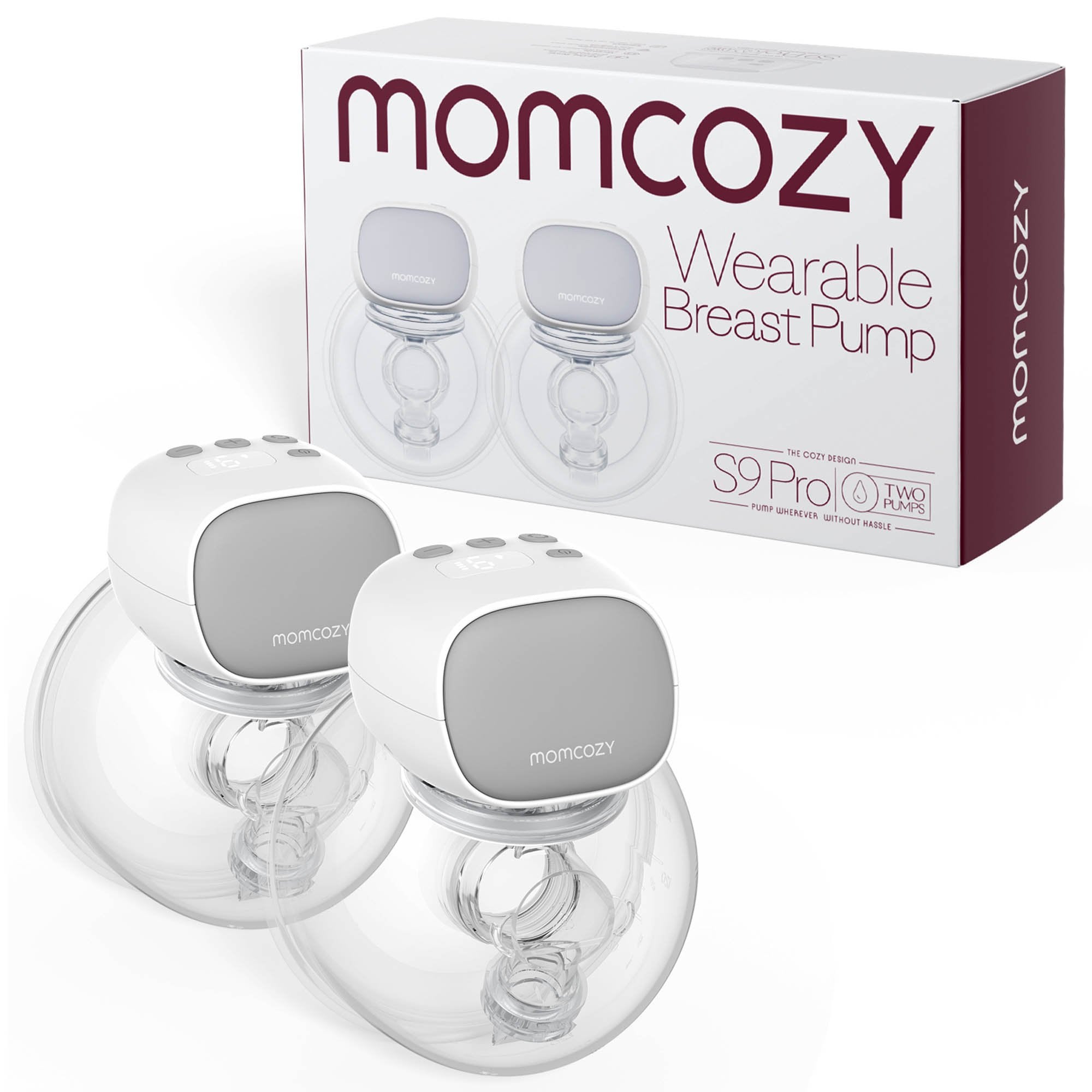 Hands Free Double Electric Breast Pump Momcozy S9 Pro-N
