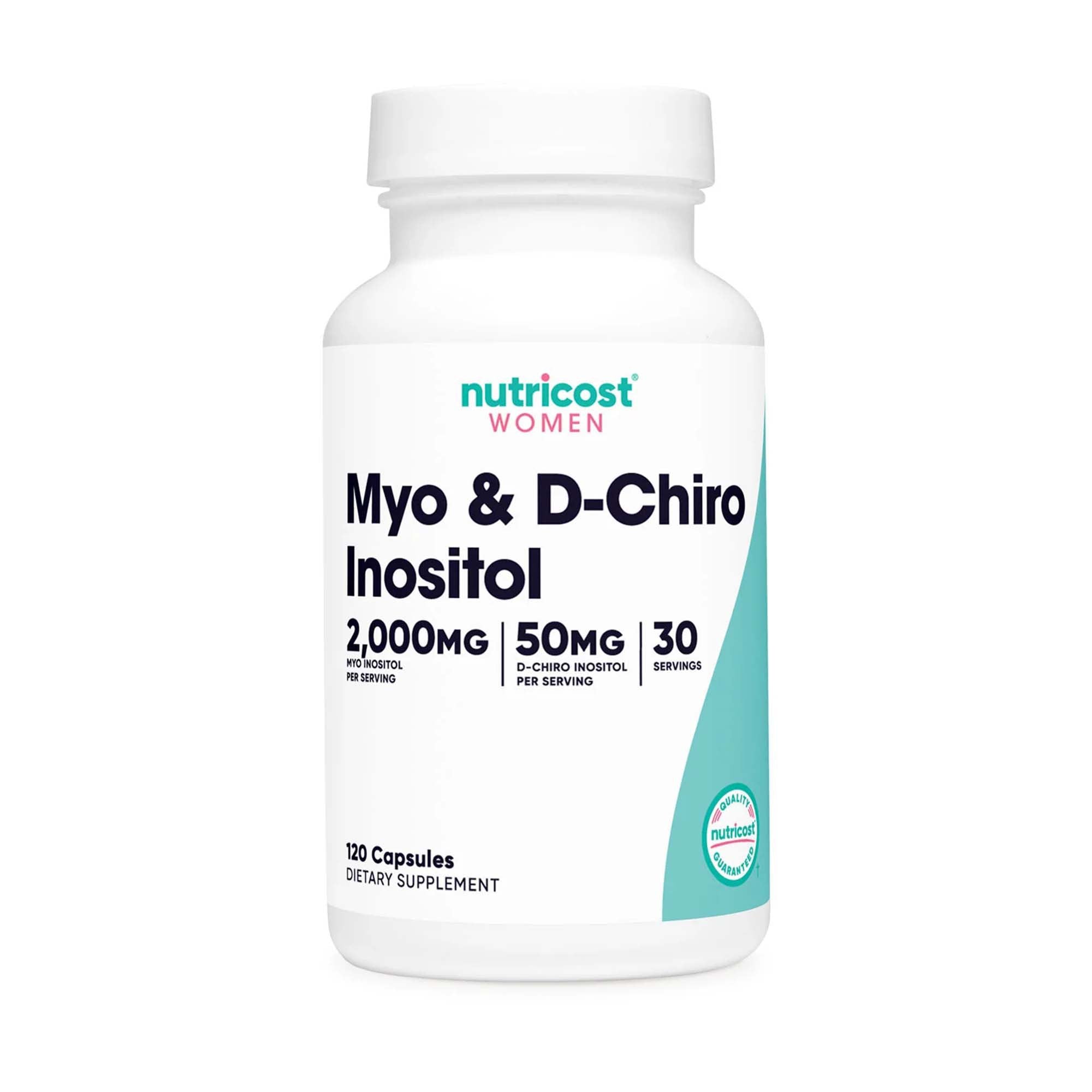 nutricost® Myo & D-Chiro Inositol for Women's Hormonal and Metabolic Health