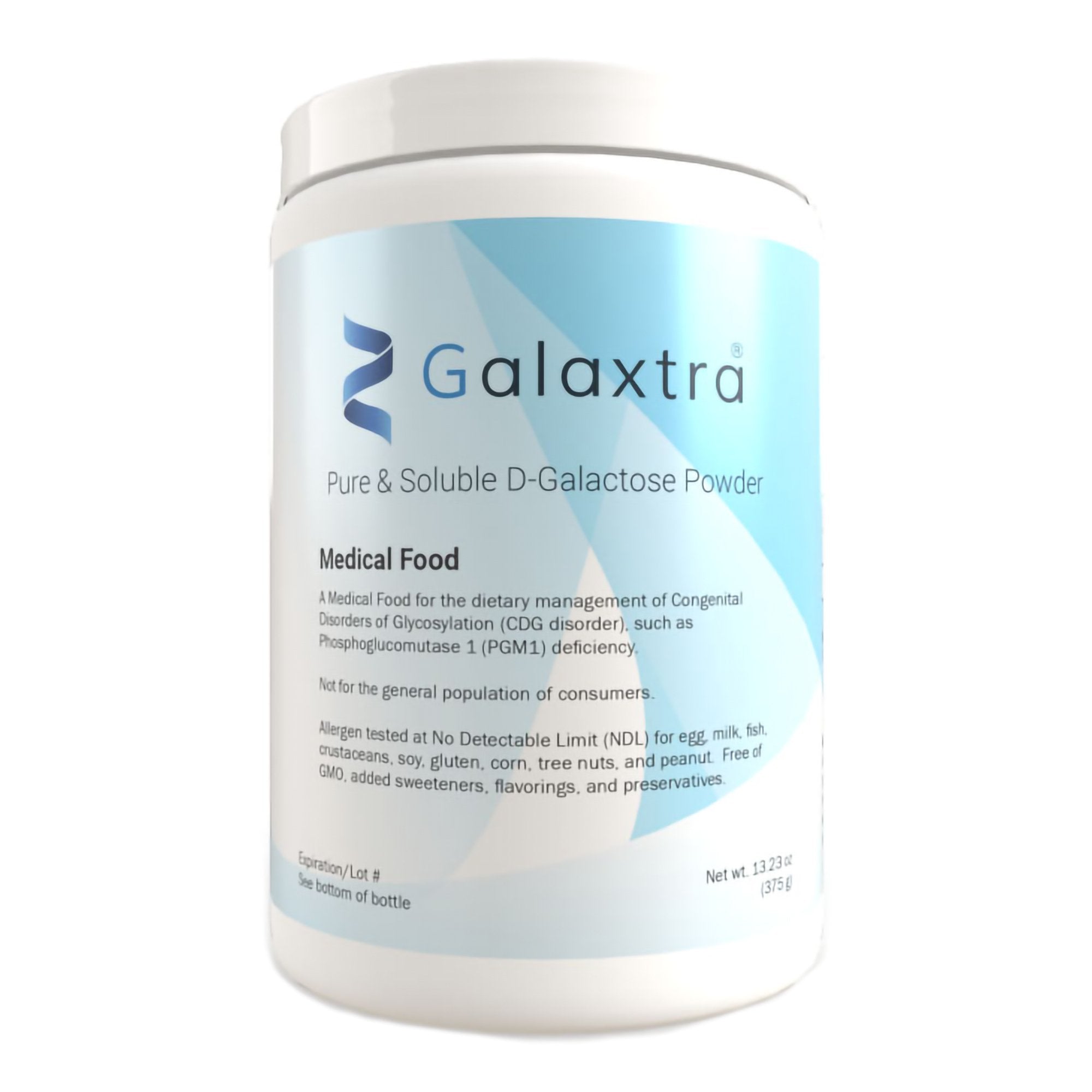 Oral Supplement Galaxtra® Unflavored Powder 375 Gram Jar