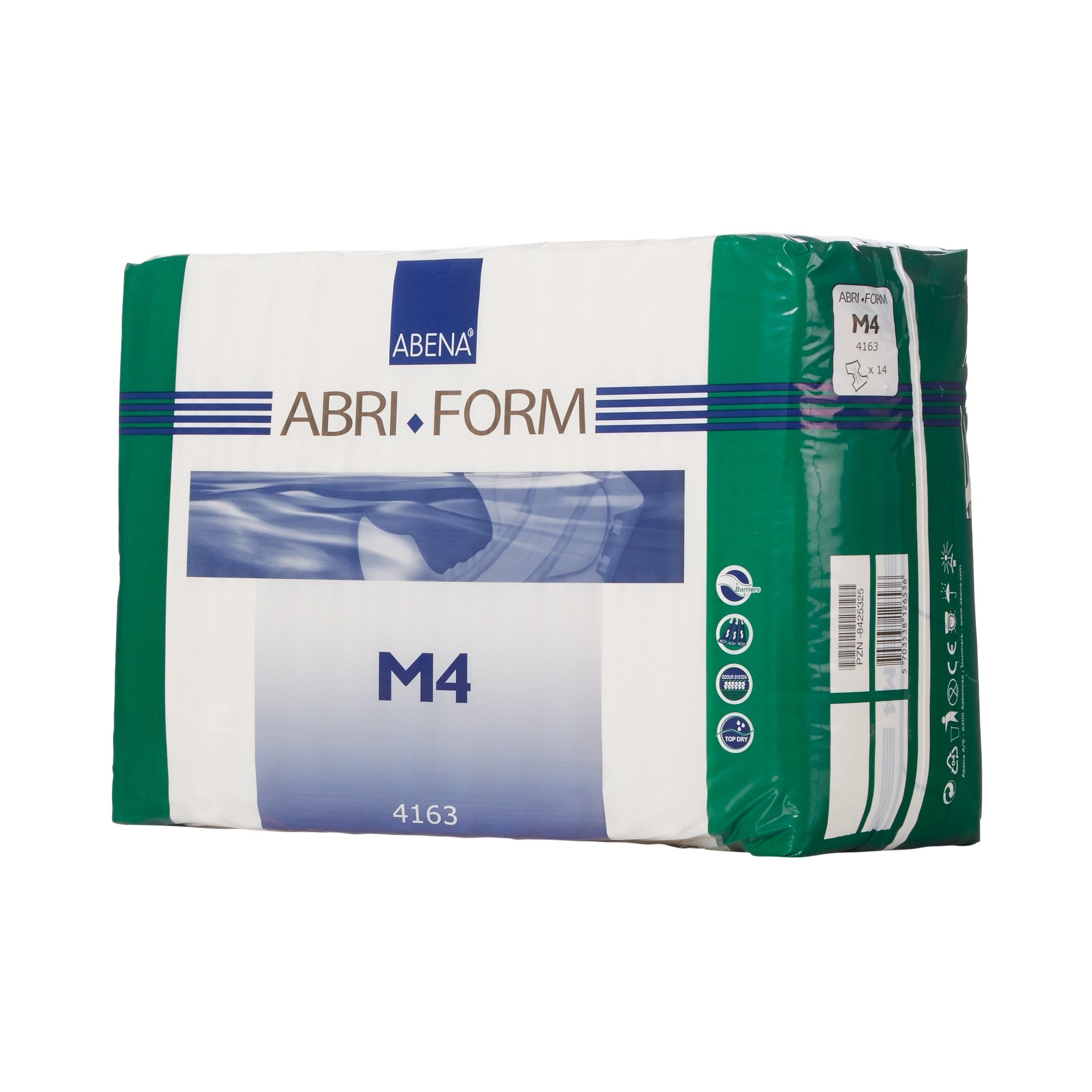 Incontinence Brief Abri-Form™ Comfort M4 Adult Medium Unisex Disposable Heavy Absorbency