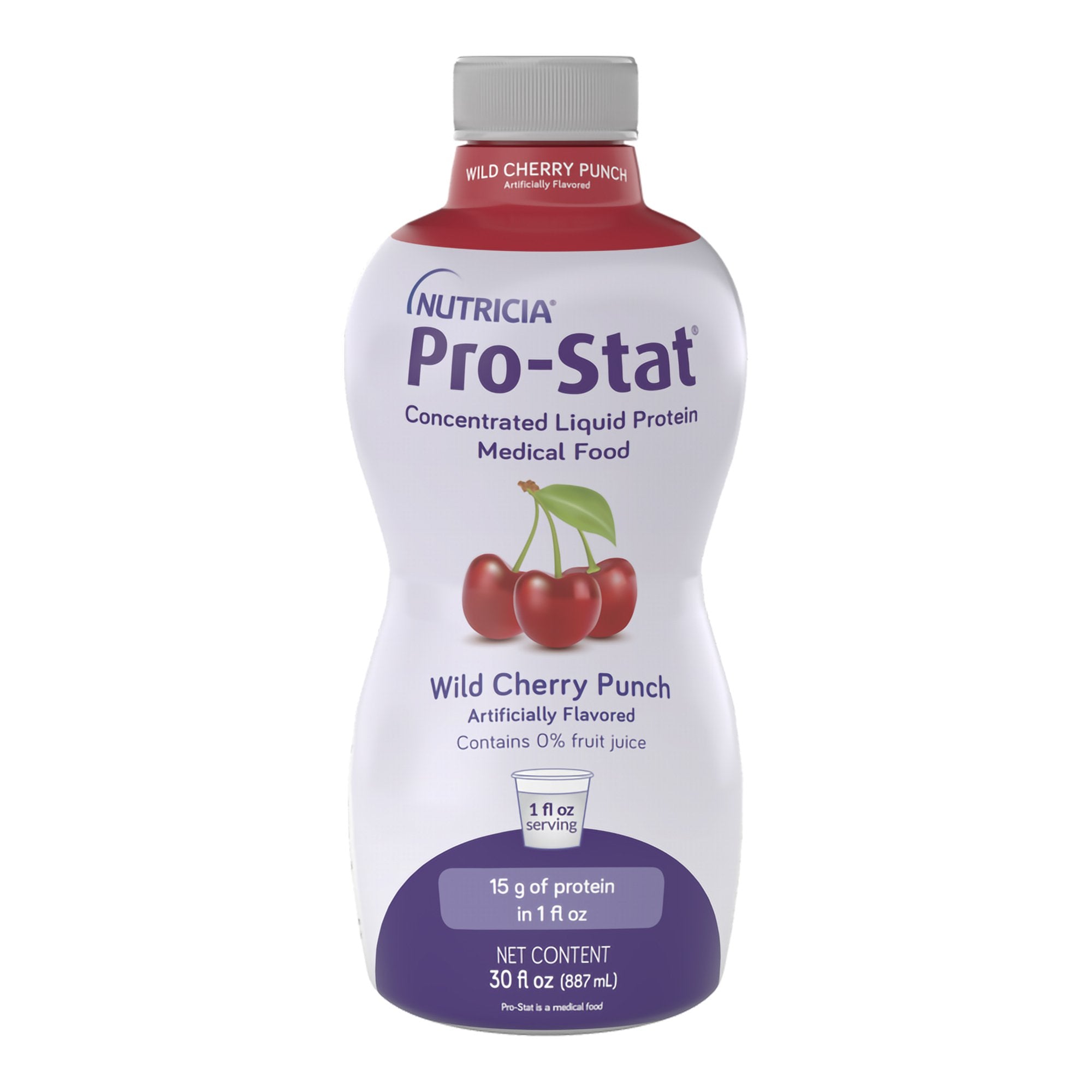 Pro-Stat® Wild Cherry Punch Concentrated Liquid Protein Medical Food, 30-oz.