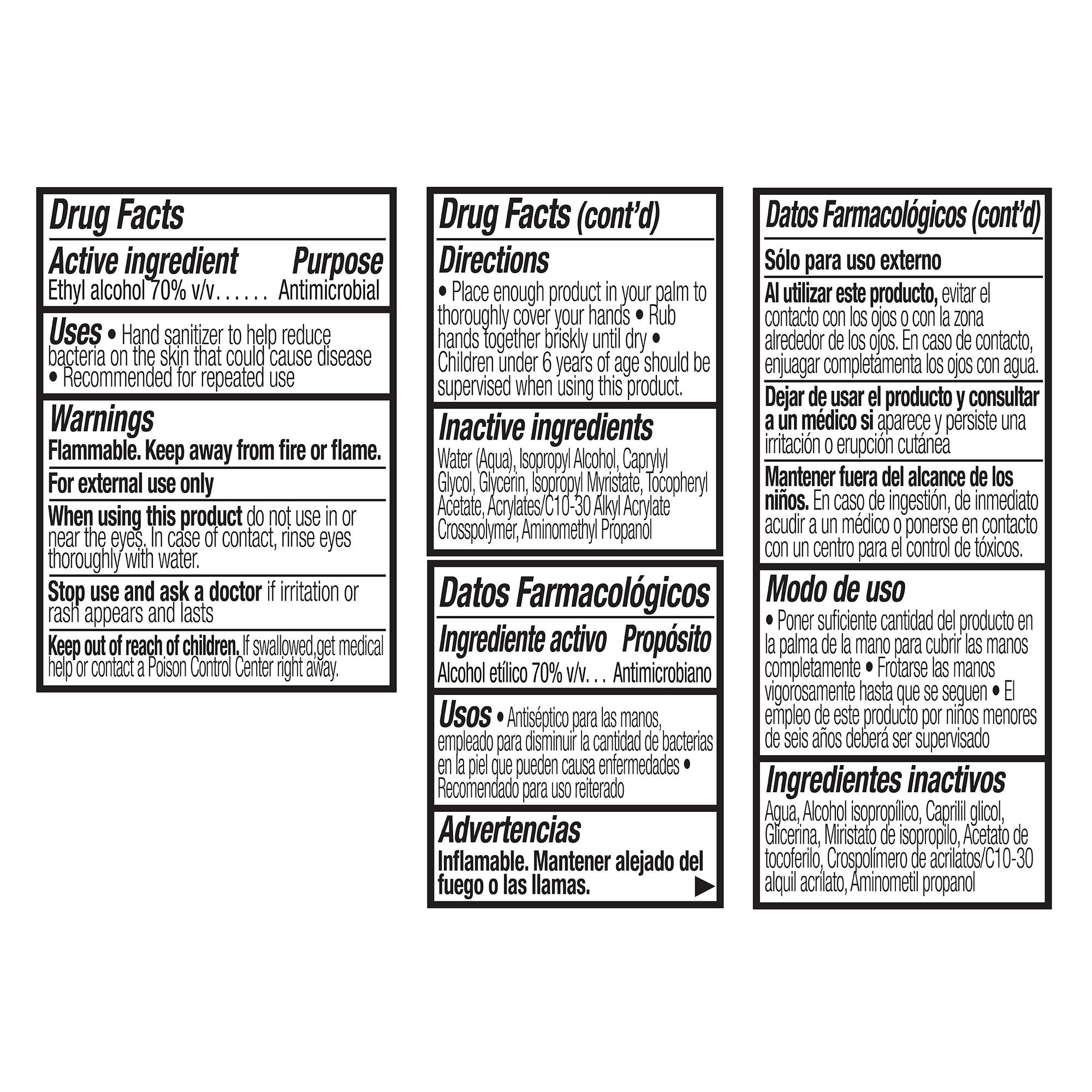 Hand Sanitizer Purell® Advanced 1,200 mL Ethyl Alcohol Gel Dispenser Refill Bottle - image 2