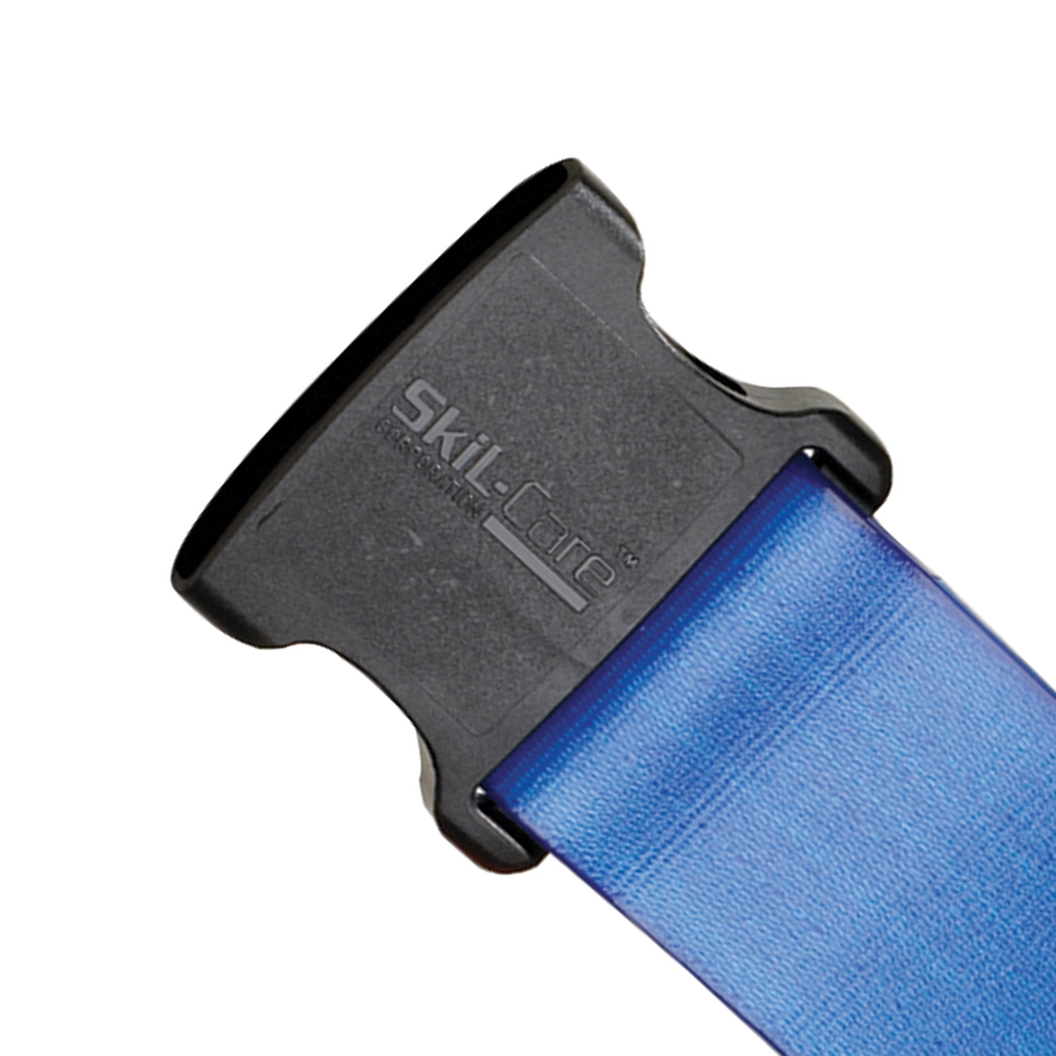 Gait Belt SkiL-Care™ PathoShield 72 Inch Length Blue Plastic Coated Webbing - image 2