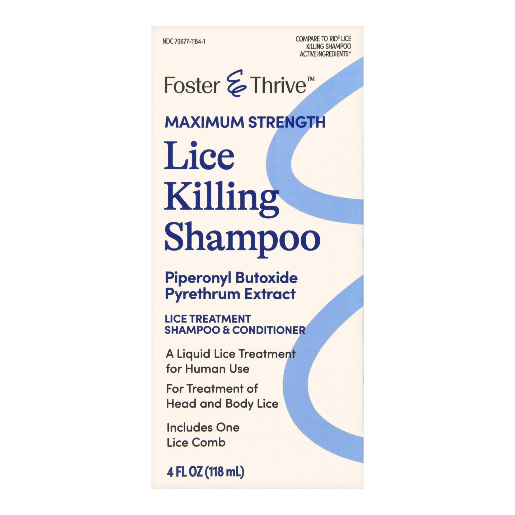 Foster & Thrive™ Maximum Strength Lice Killing Shampoo