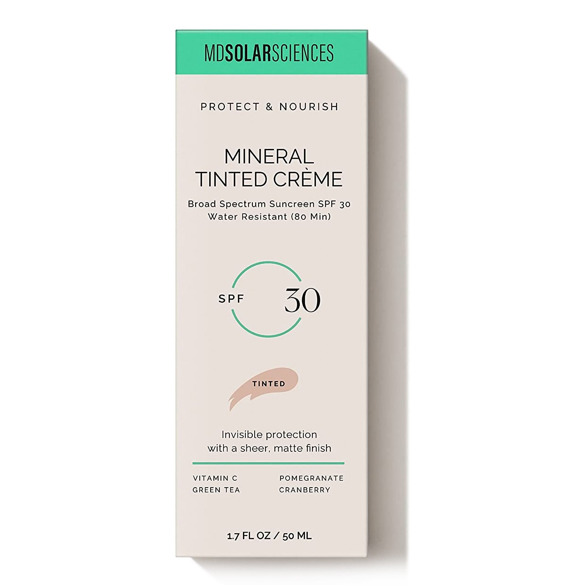 Sunscreen MDSolarSciences® Mineral Tinted Crème SPF 30 Cream 1.7 oz. Tube - image 2