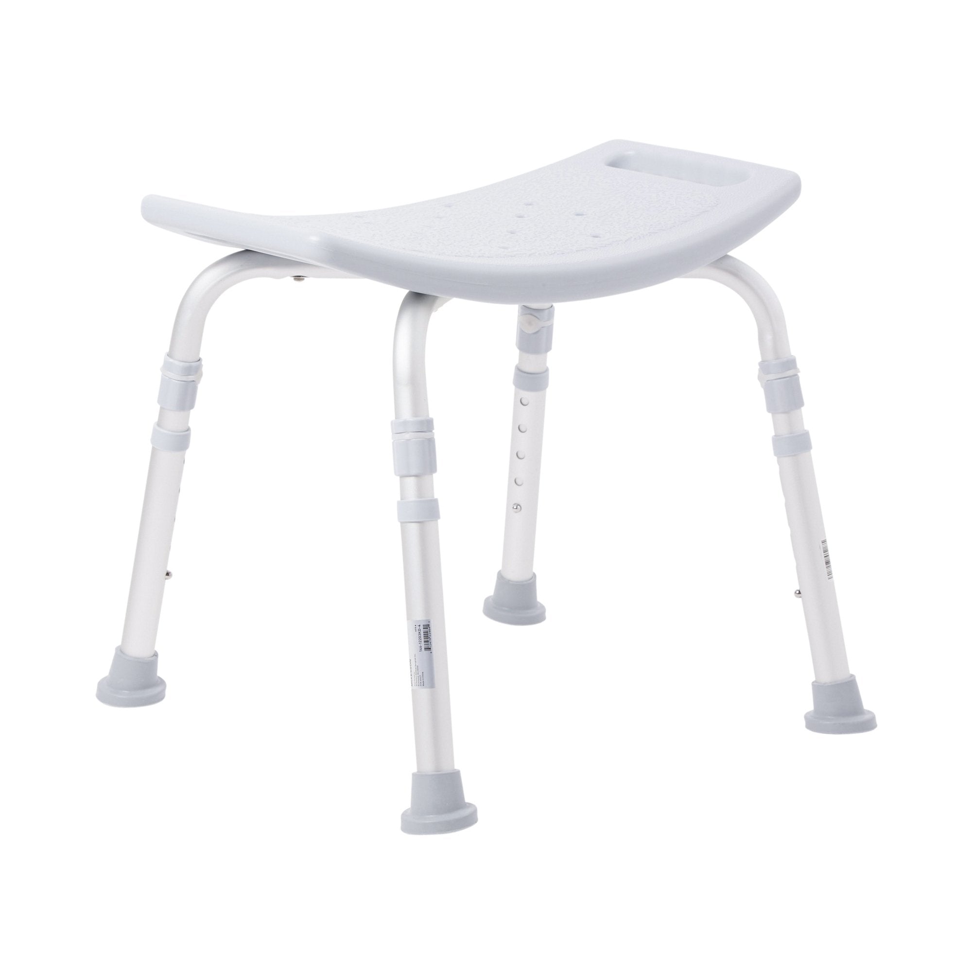 Bath Bench McKesson Without Arms Aluminum Frame Without Backrest 19-1/4 Inch Seat Width 300 lbs. Weight Capacity - image 2