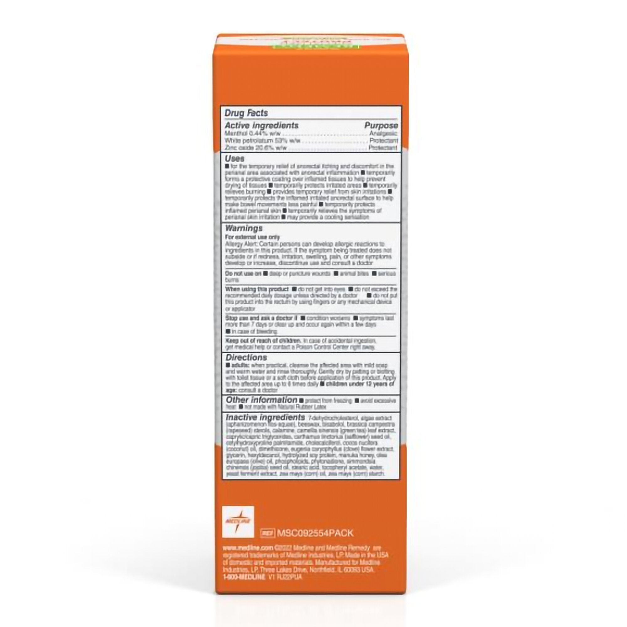 Skin Protectant Medline Remedy® Specialized Protect 4 Gram Individual Packet Unscented Paste CHG Compatible - image 2
