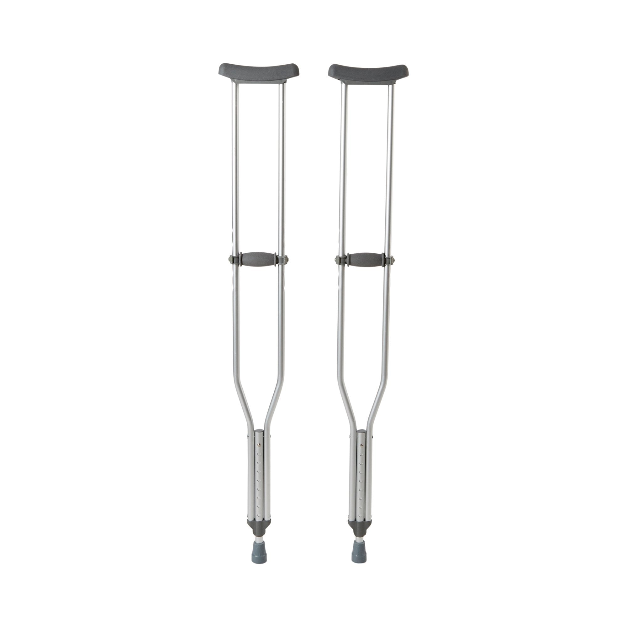 McKesson Underarm Crutches for Adults 5'10" – 6'6"