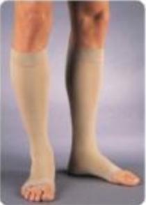 Compression Stocking Jobst® Relief Knee High X-Large Beige Open Toe