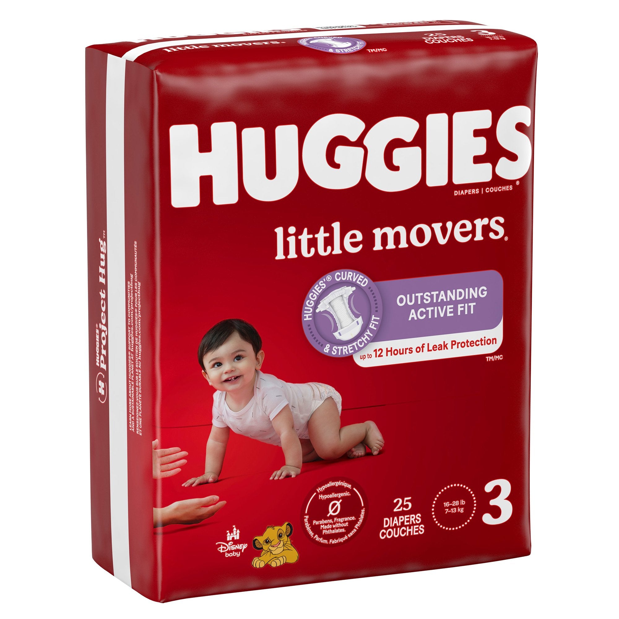 Huggies® Little Movers® Diaper, Size 3