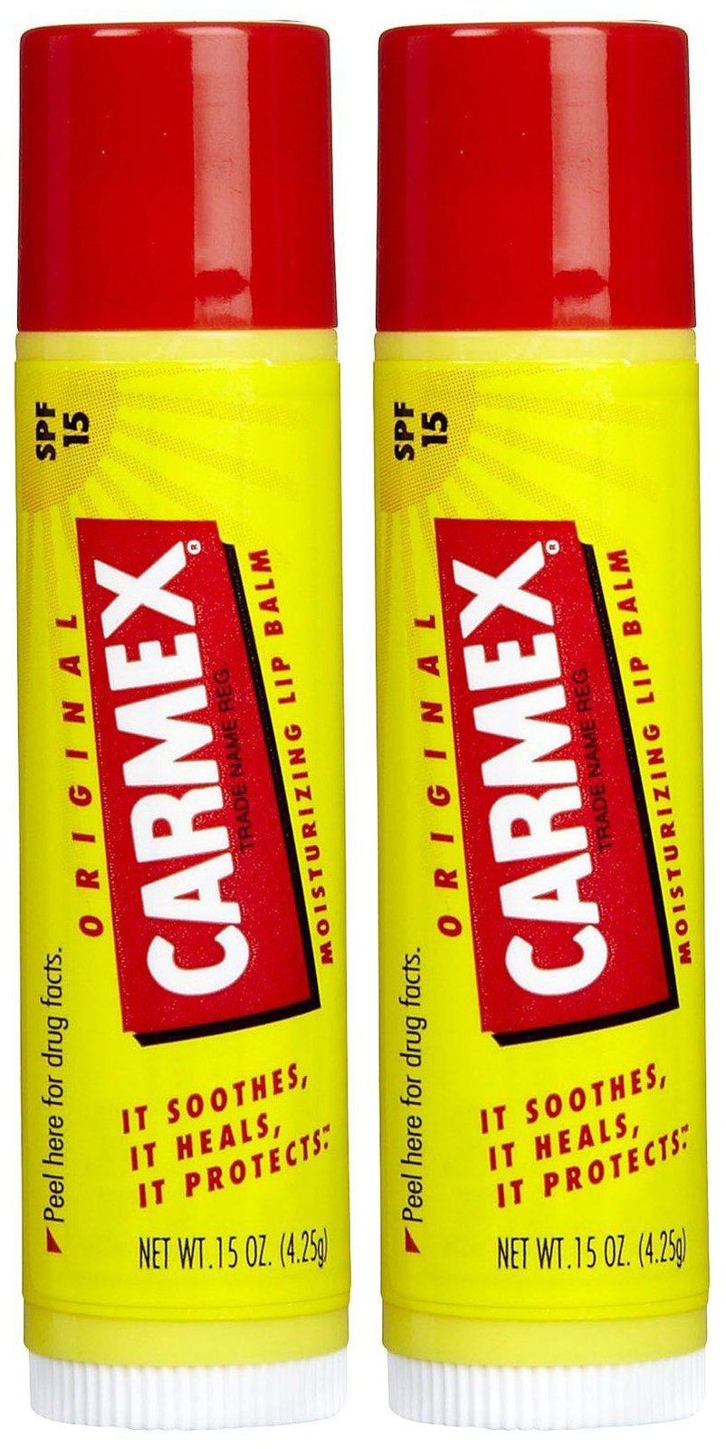 Lip Balm with Sunscreen Carmex® 0.15 oz. Balm Tube Original Flavor