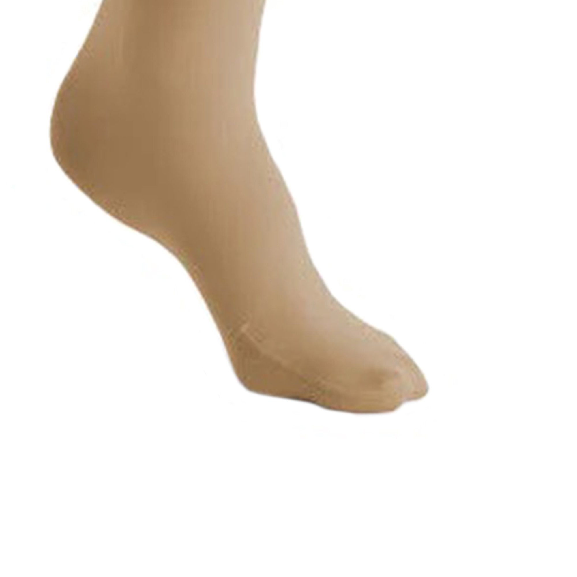 Compression Stocking JOBST® Opaque Knee High Medium Natural Closed Toe