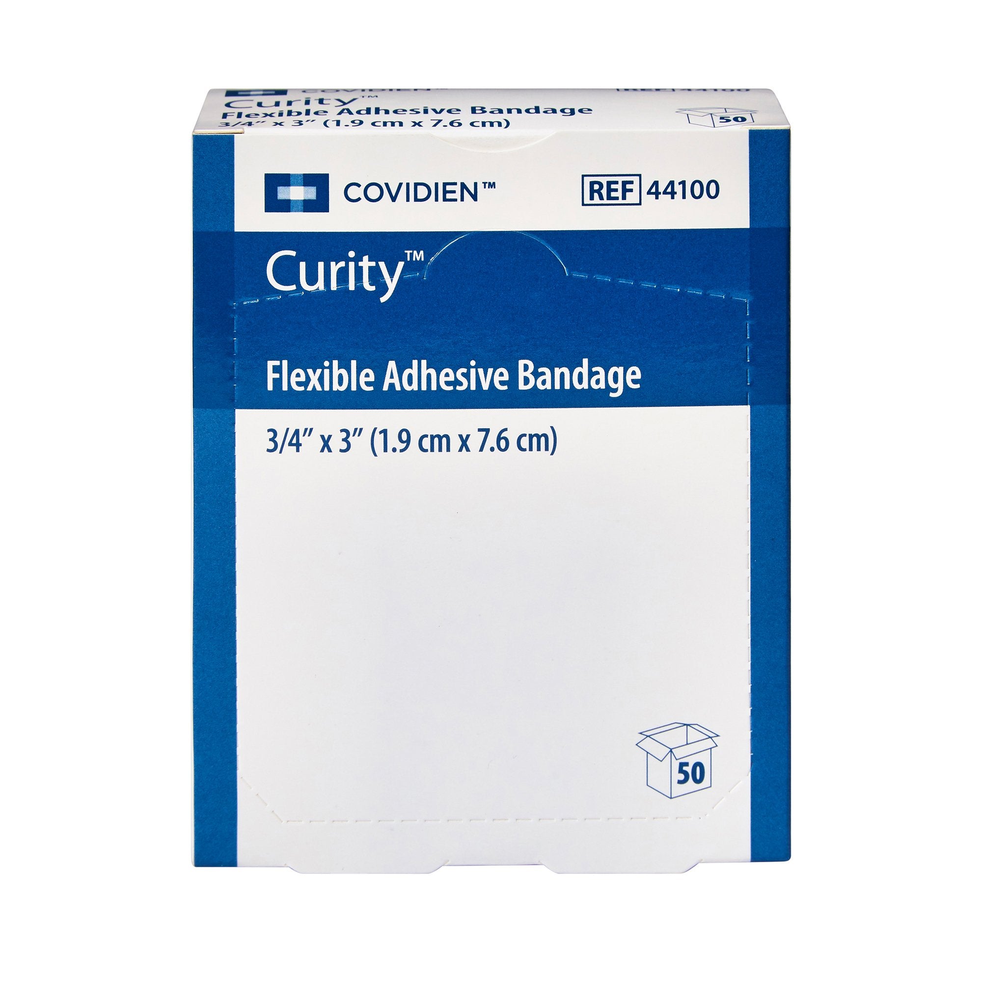 Adhesive Strip Curity™ Fabric Tan 3/4 X 3 Inch Sterile - image 2