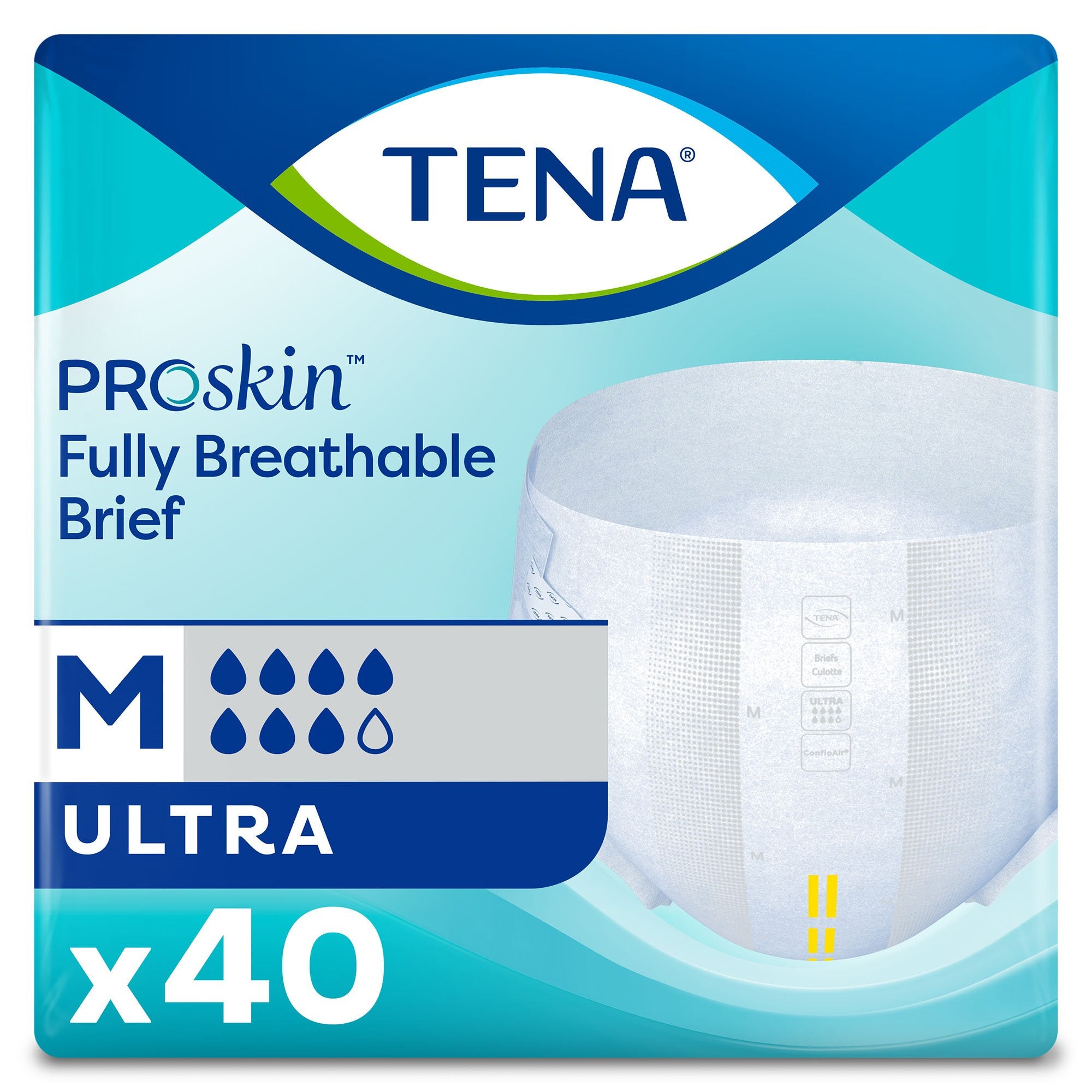 Tena® ProSkin™ Ultra Incontinence Brief, Medium