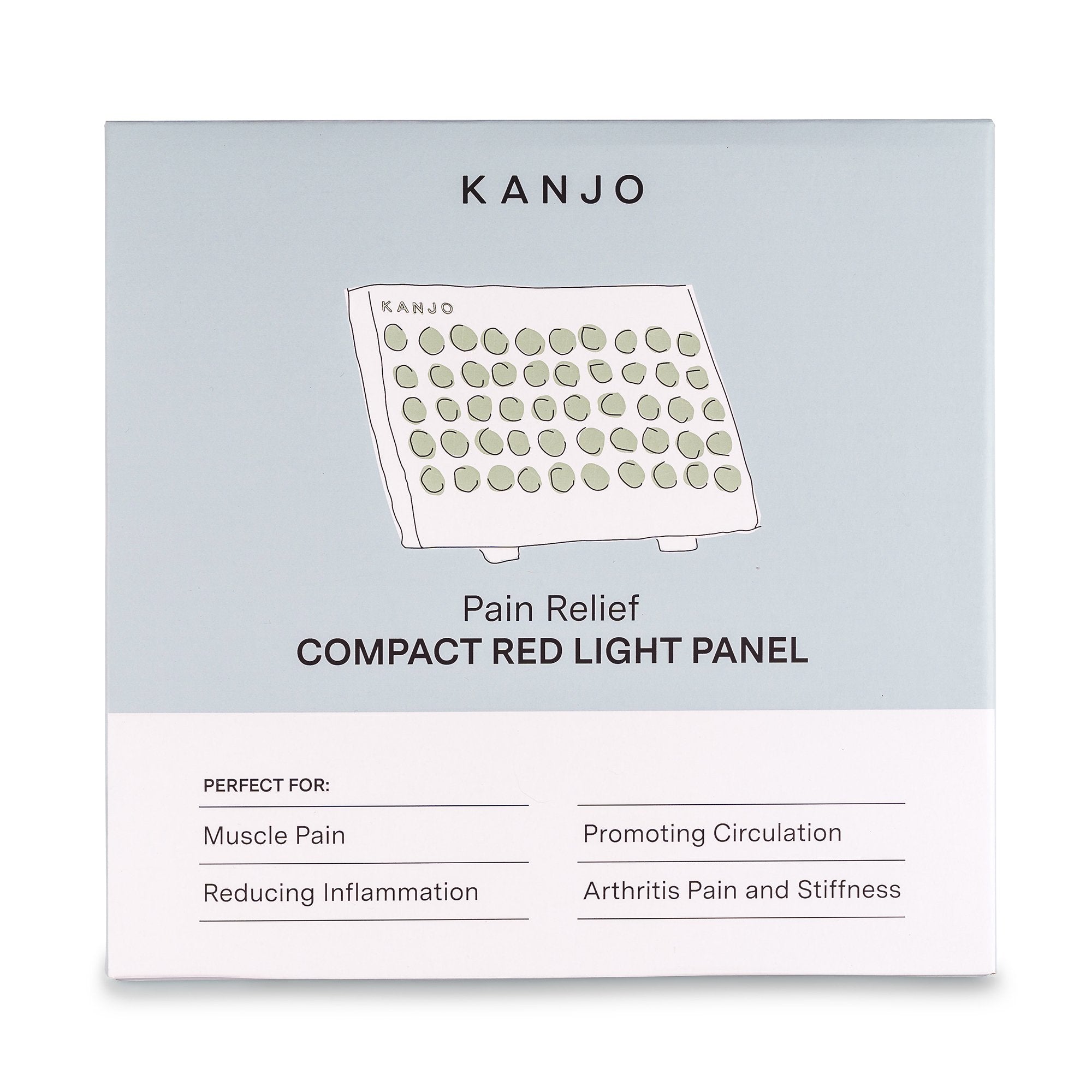 Kanjo Compact Red Light Therapy Panel