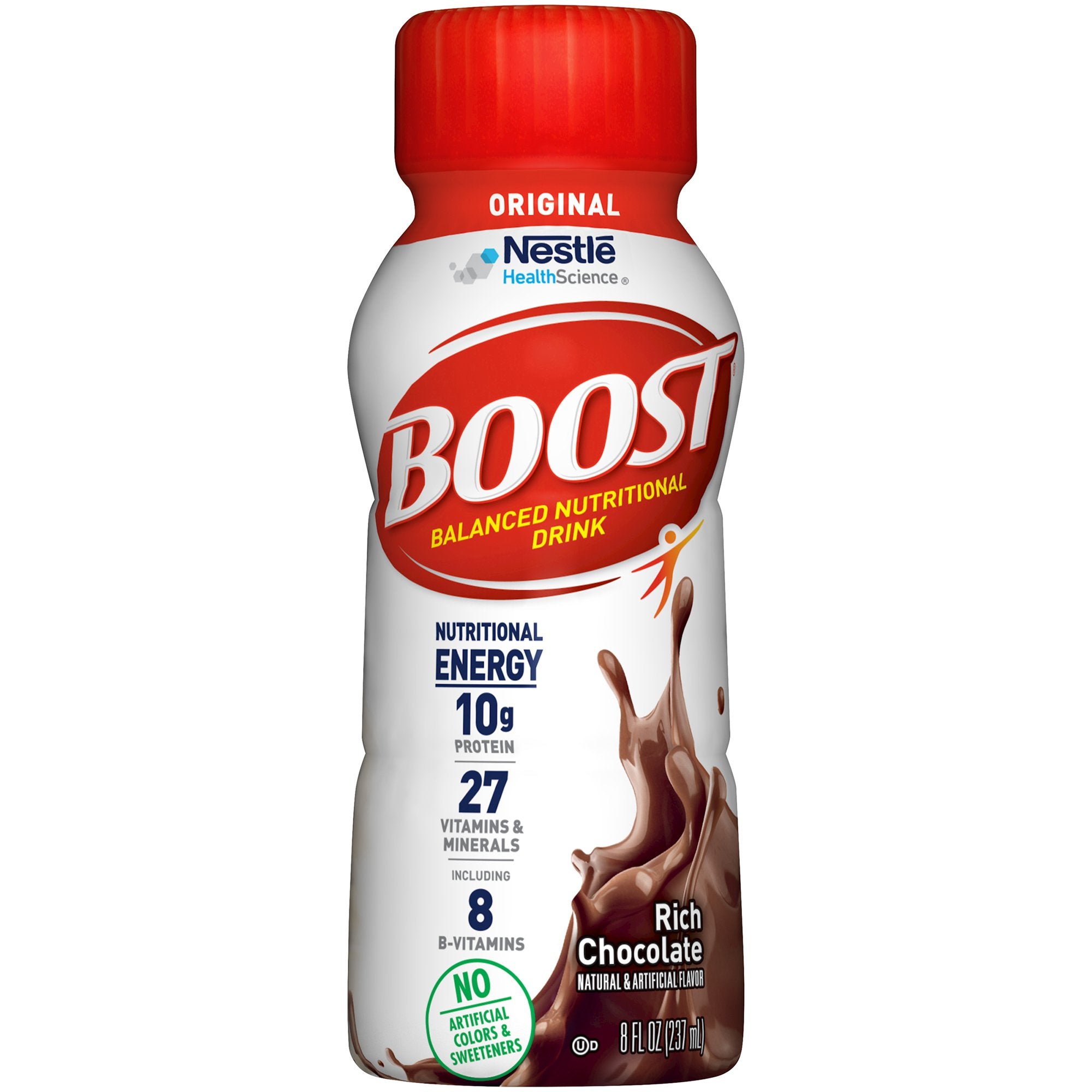 Oral Supplement Boost® Original Rich Chocolate Flavor Liquid 8 oz. Bottle - image 2