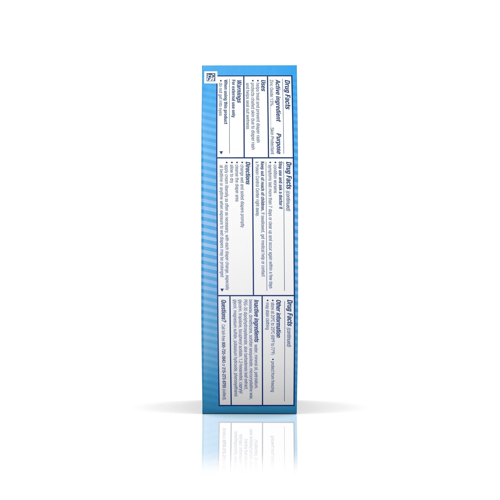 Diaper Rash Treatment Desitin® Rapid Relief 4 oz. Tube Scented Cream - image 2