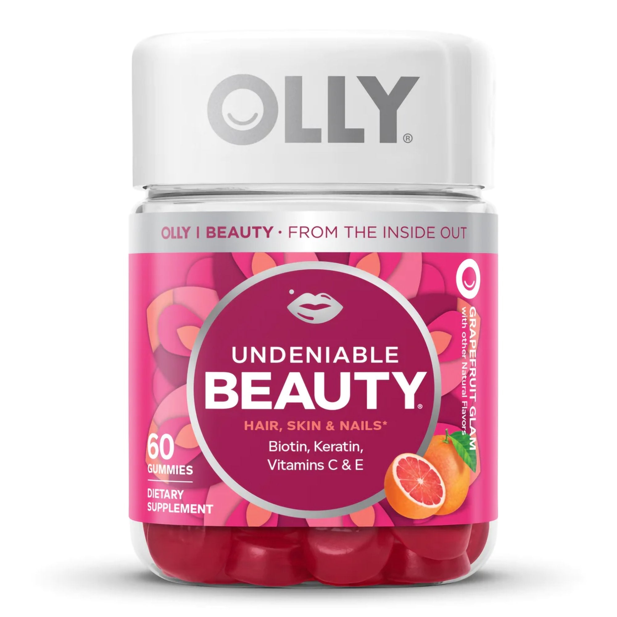 Olly Undeniable Beauty Gummies Grapefruit Glam