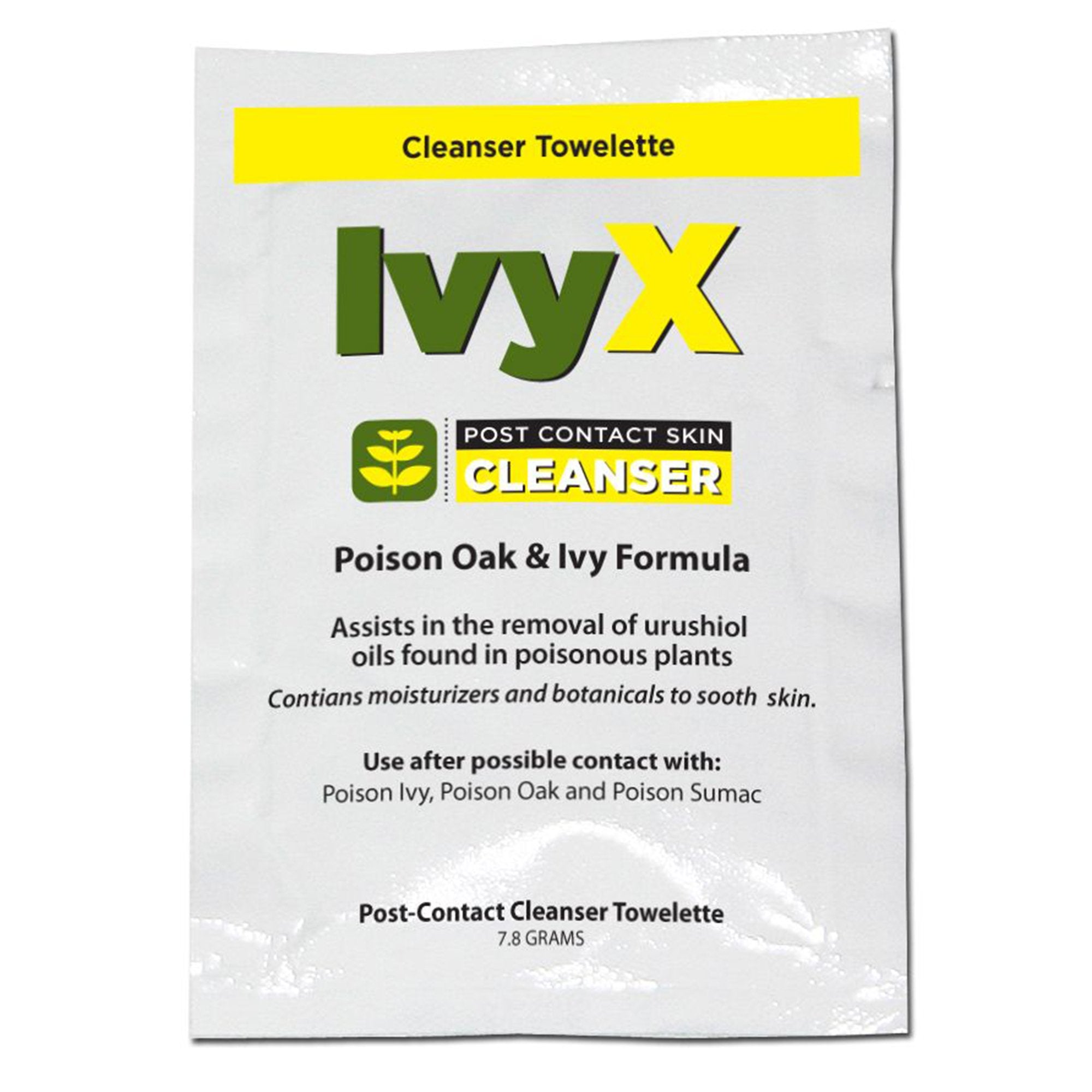 Itch Relief IvyX™ Post-Contact Towelette 25 per Box Individual Packet - image 2