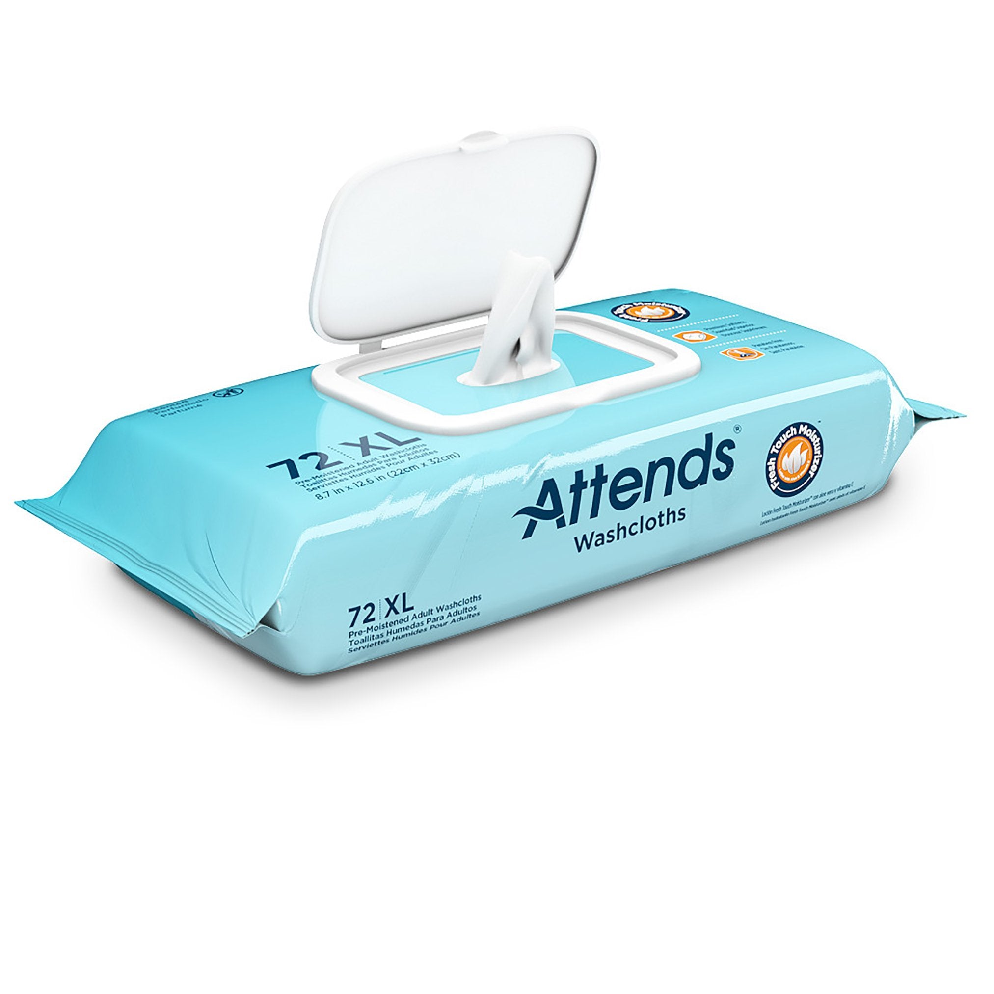 Attends® Scented Personal Cleansing Wipes with Aloe and Vitamin E