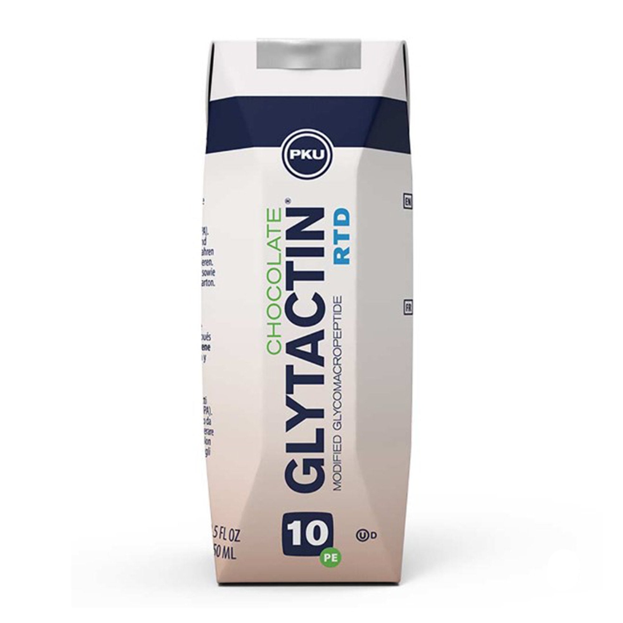 Oral Supplement Glytactin® RTD 10 Chocolate Flavor Liquid 8.5 oz. Carton