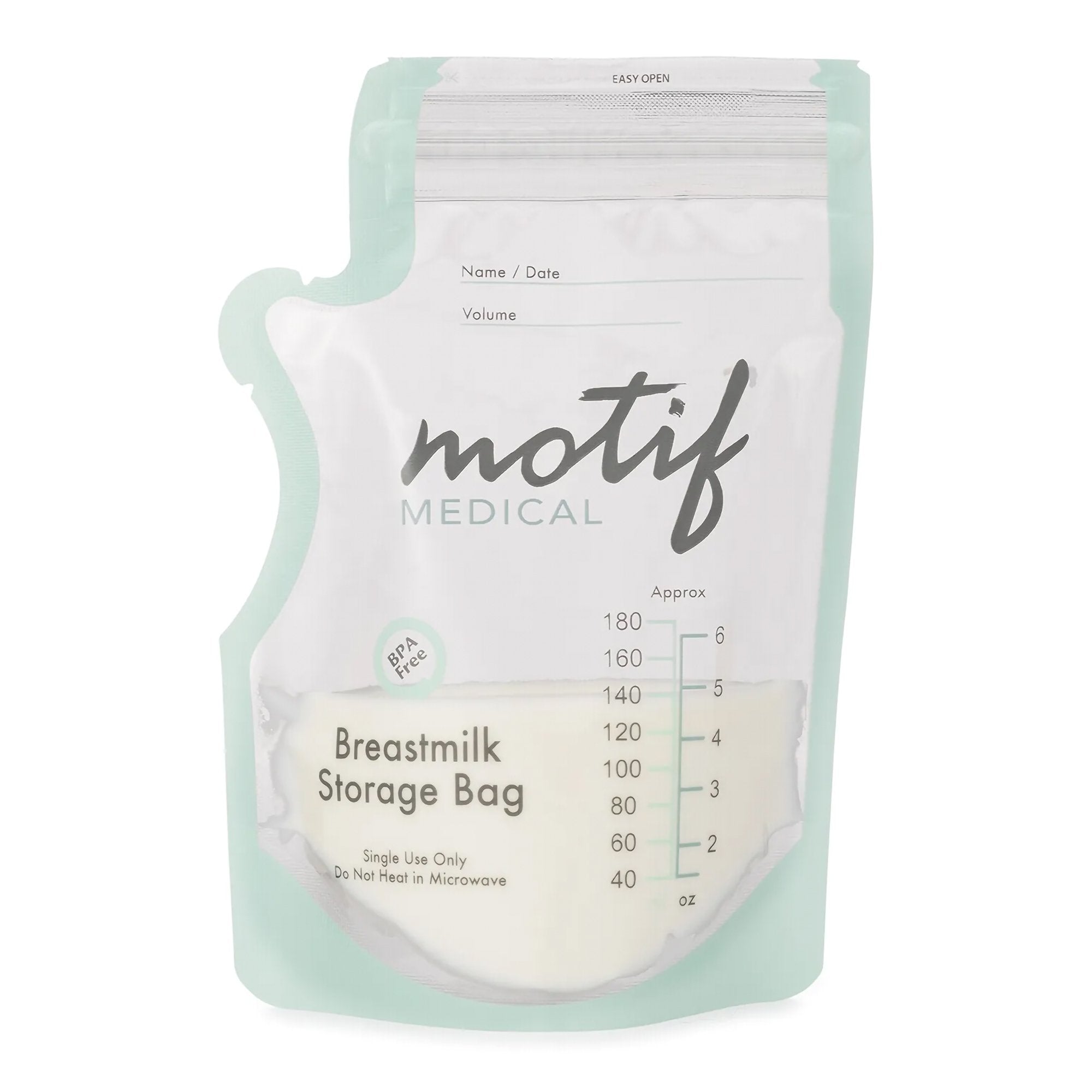 Breast Milk Storage Bag Motif Medical® 8 oz. Plastic Clear - image 2