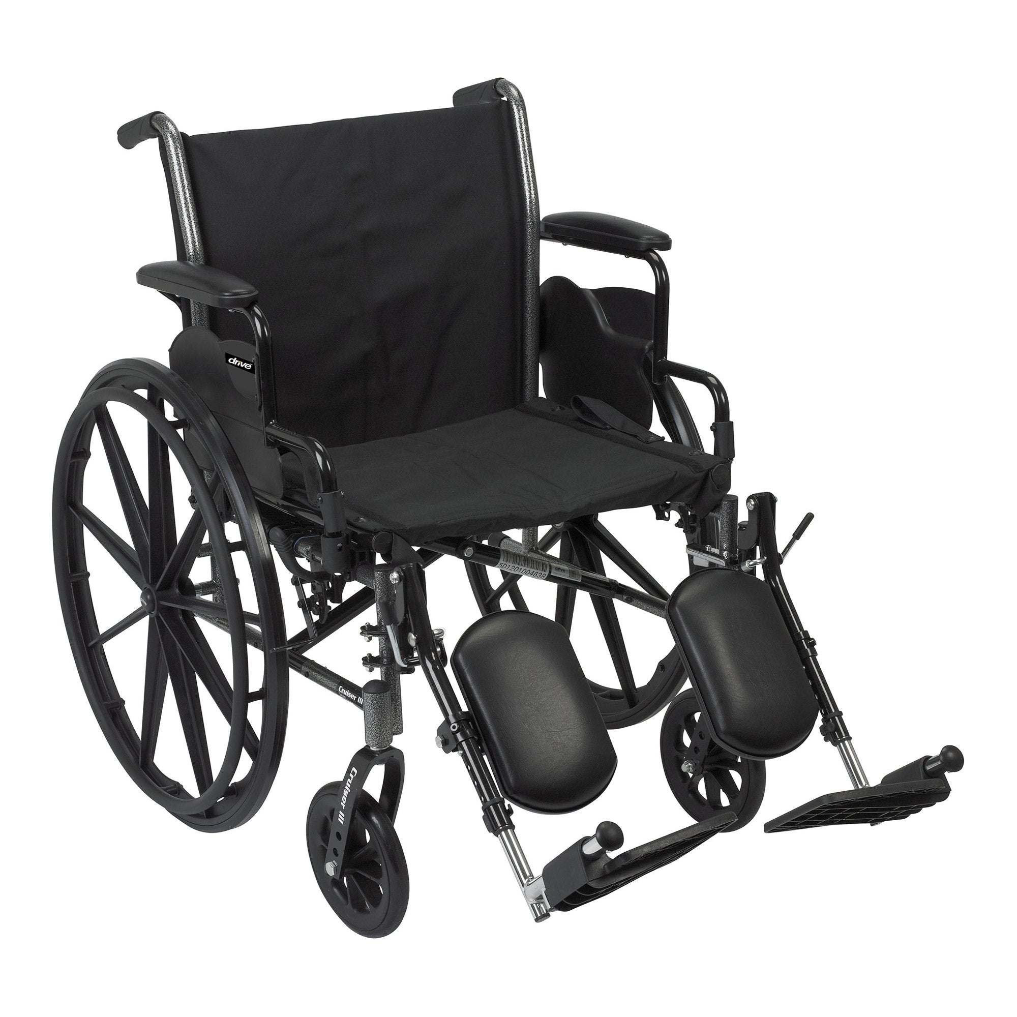 McKesson Lightweight Wheelchair, 20-Inch Seat Width