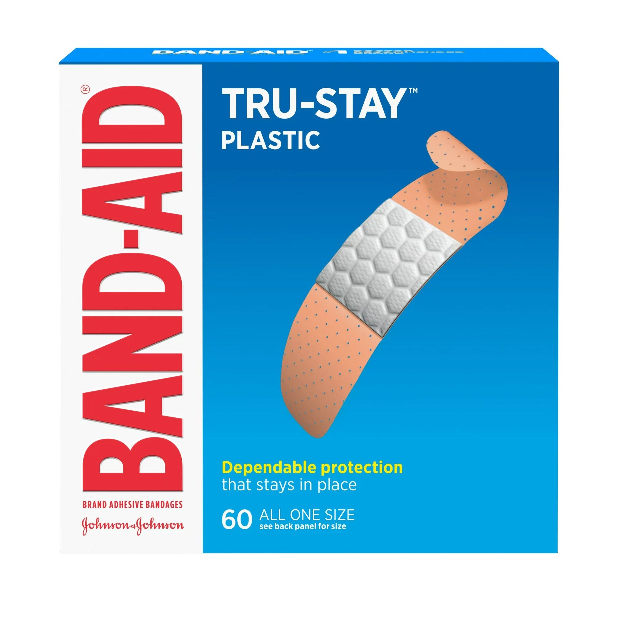 Adhesive Strip Band-Aid® Tru-Stay™ Plastic Tan 3/4 X 3 Inch Sterile - image 2