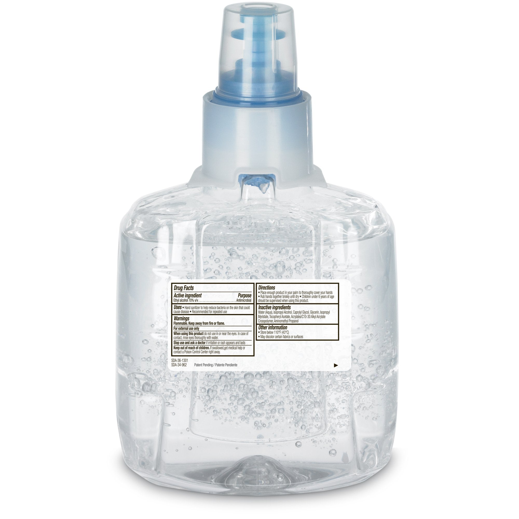 Hand Sanitizer Purell® Advanced 1,200 mL Ethyl Alcohol Gel Dispenser Refill Bottle - image 2