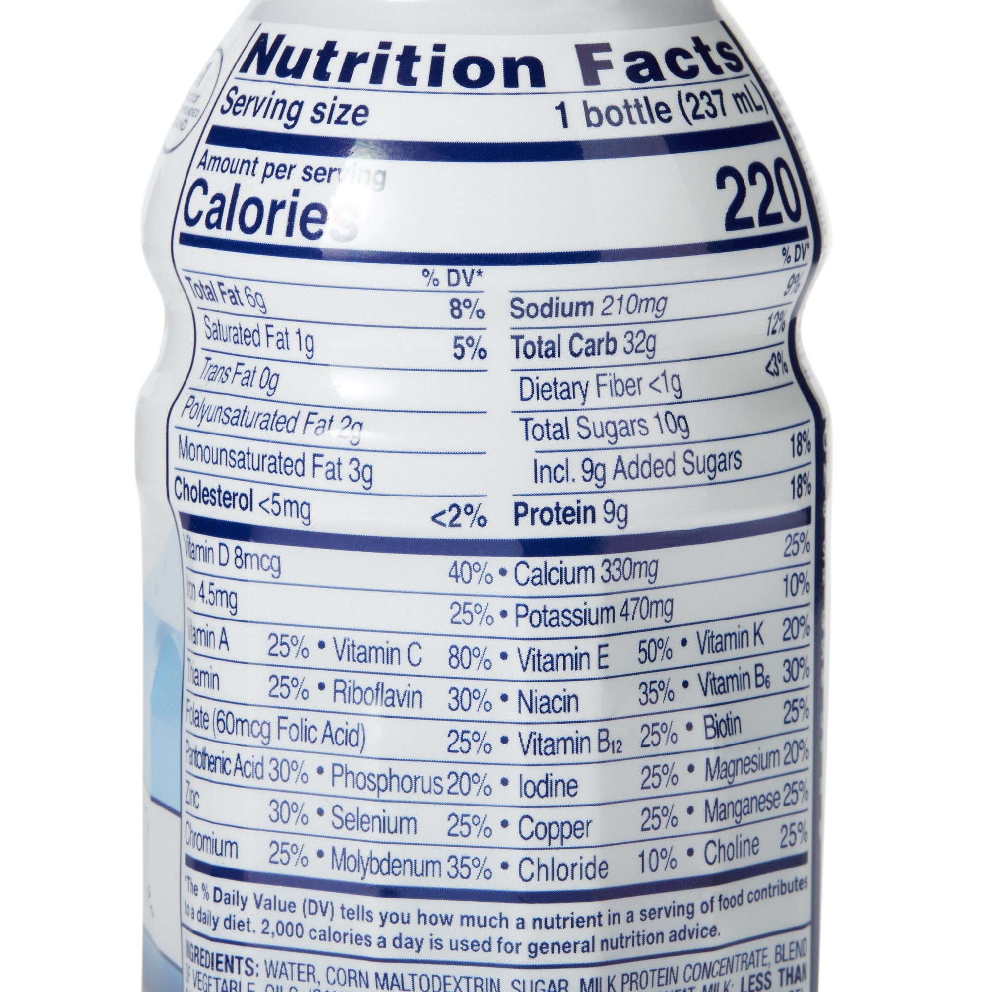 Oral Supplement Ensure® Original Shake Vanilla Flavor Liquid 8 oz. Bottle - image 3