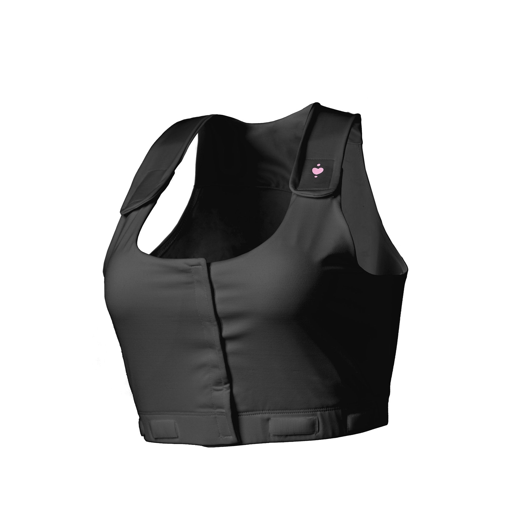 Larissa™ Post-Surgical Bra, Black, Super Queen Size