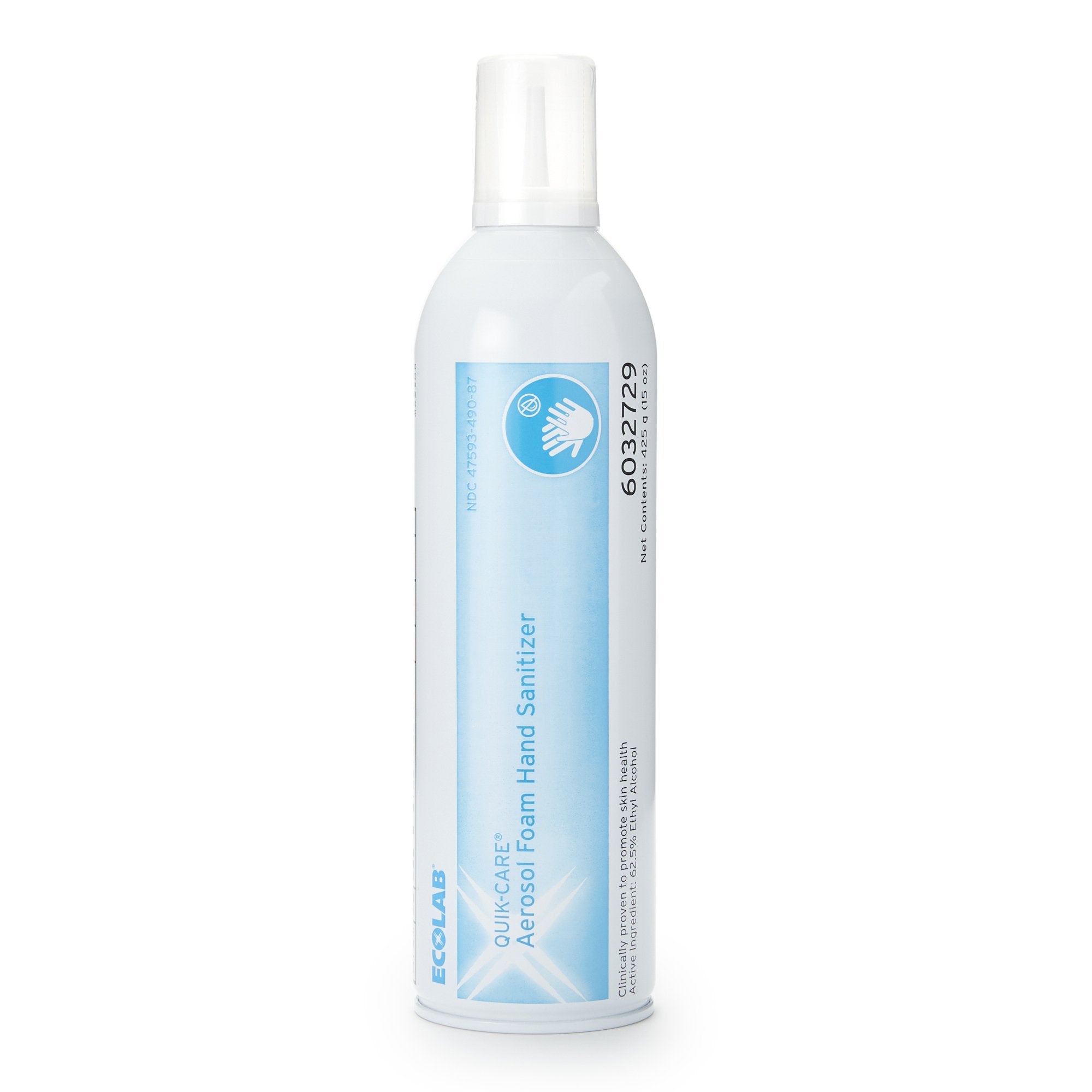 Hand Sanitizer Quik-Care™ 15 oz. Ethyl Alcohol Foaming Aerosol Can