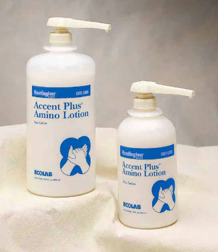 Hand and Body Moisturizer Accent Plus® 540 mL Pump Bottle Apple Scent Lotion