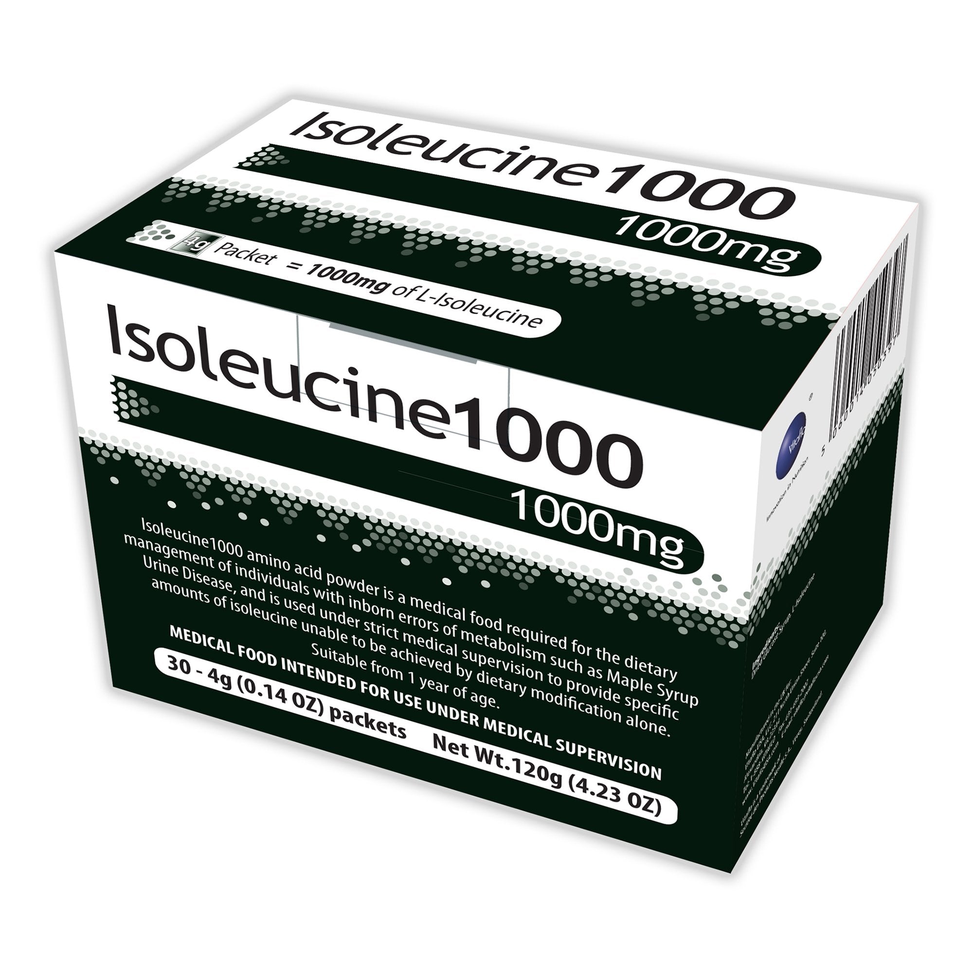 Isoleucine1000™ for the Dietary Management of MSUD