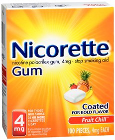 Stop Smoking Aid Nicorette® 4 mg Strength Gum