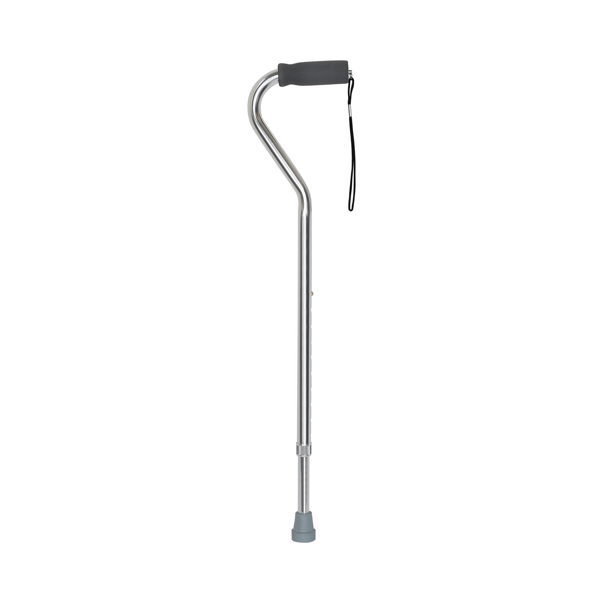 McKesson Aluminum Offset Cane, 30 – 39 Inch Height