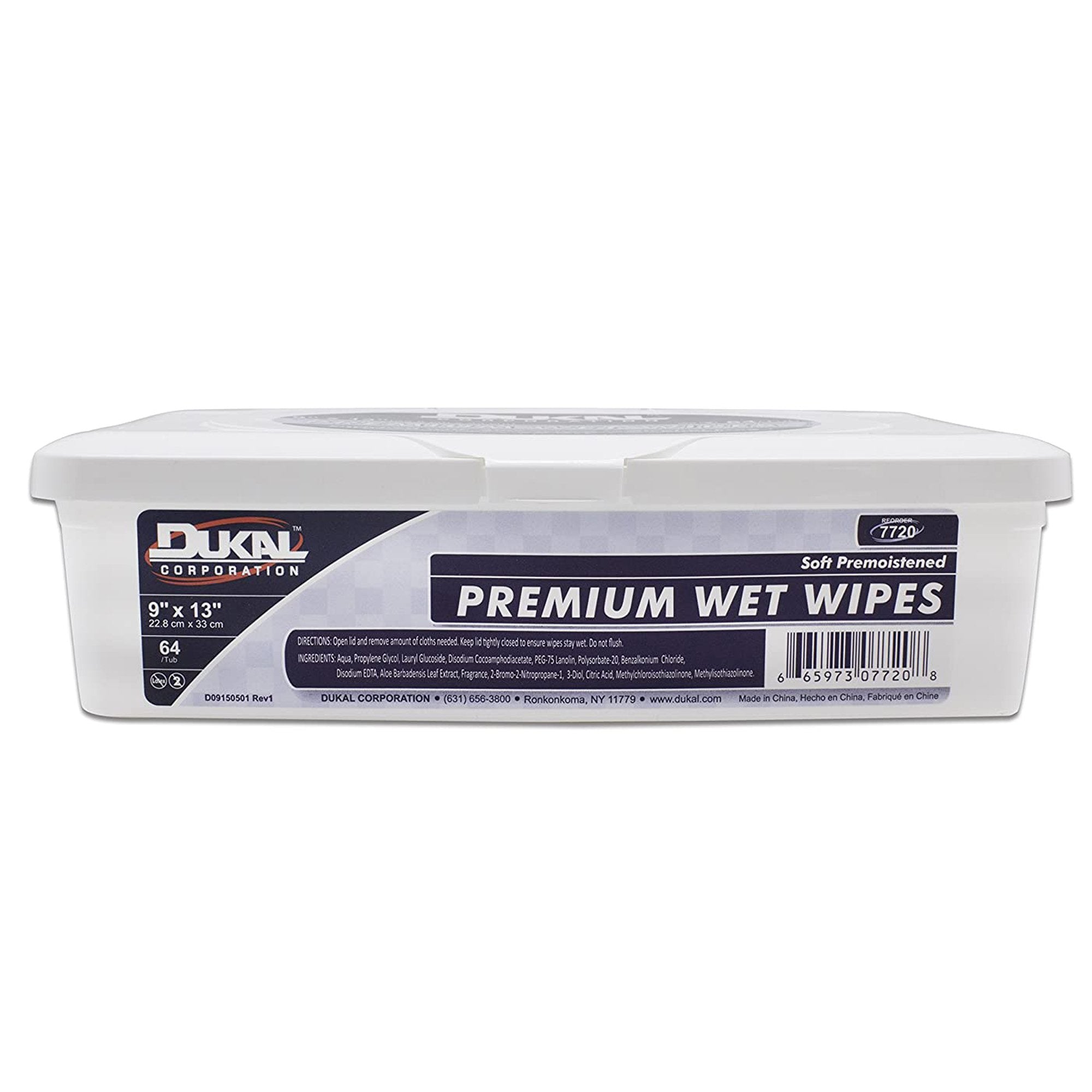 Dukal™ Premium Personal Wipe (64 Units)