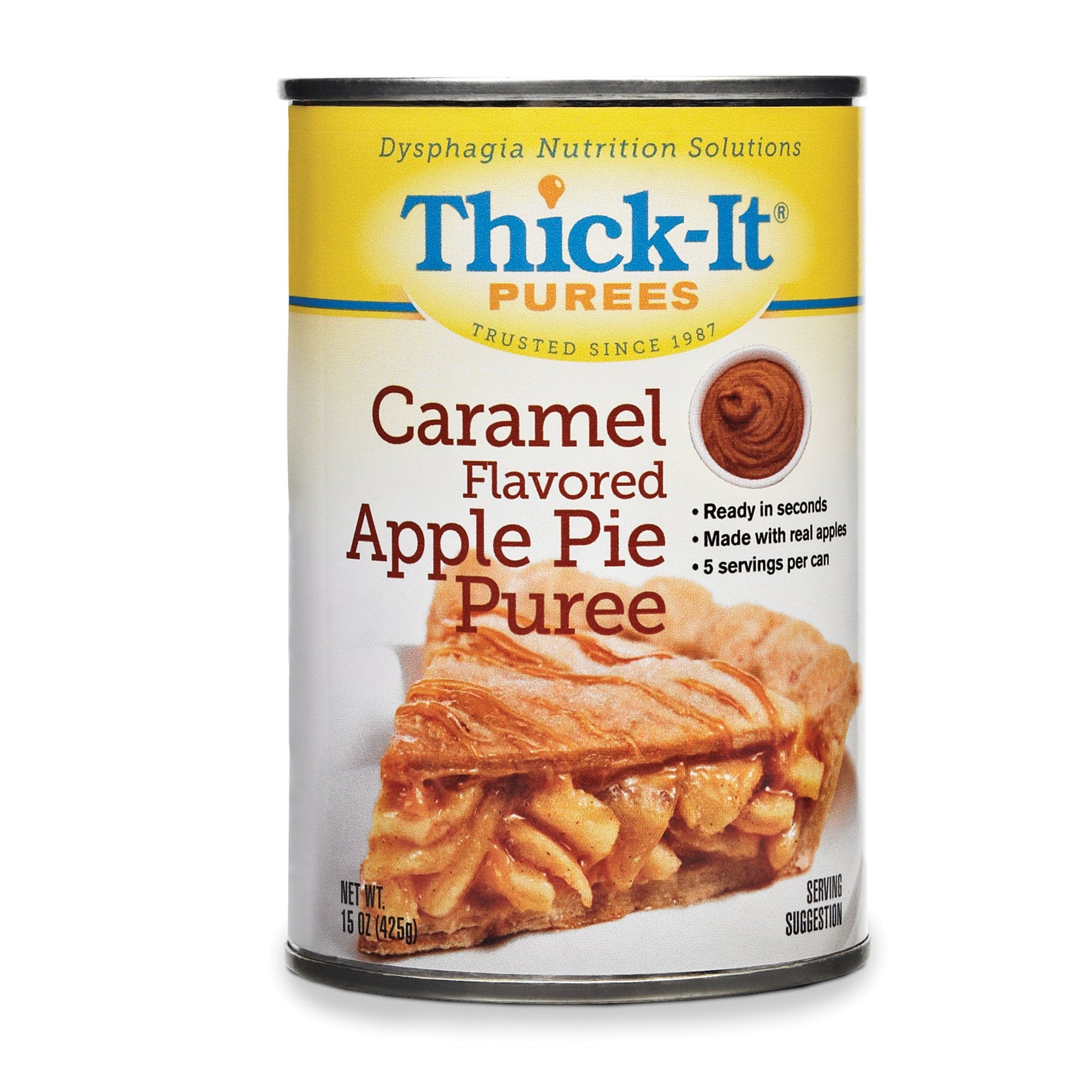 Thick-It® Purée Caramel Apple Pie Thickened Food, 15-ounce Can