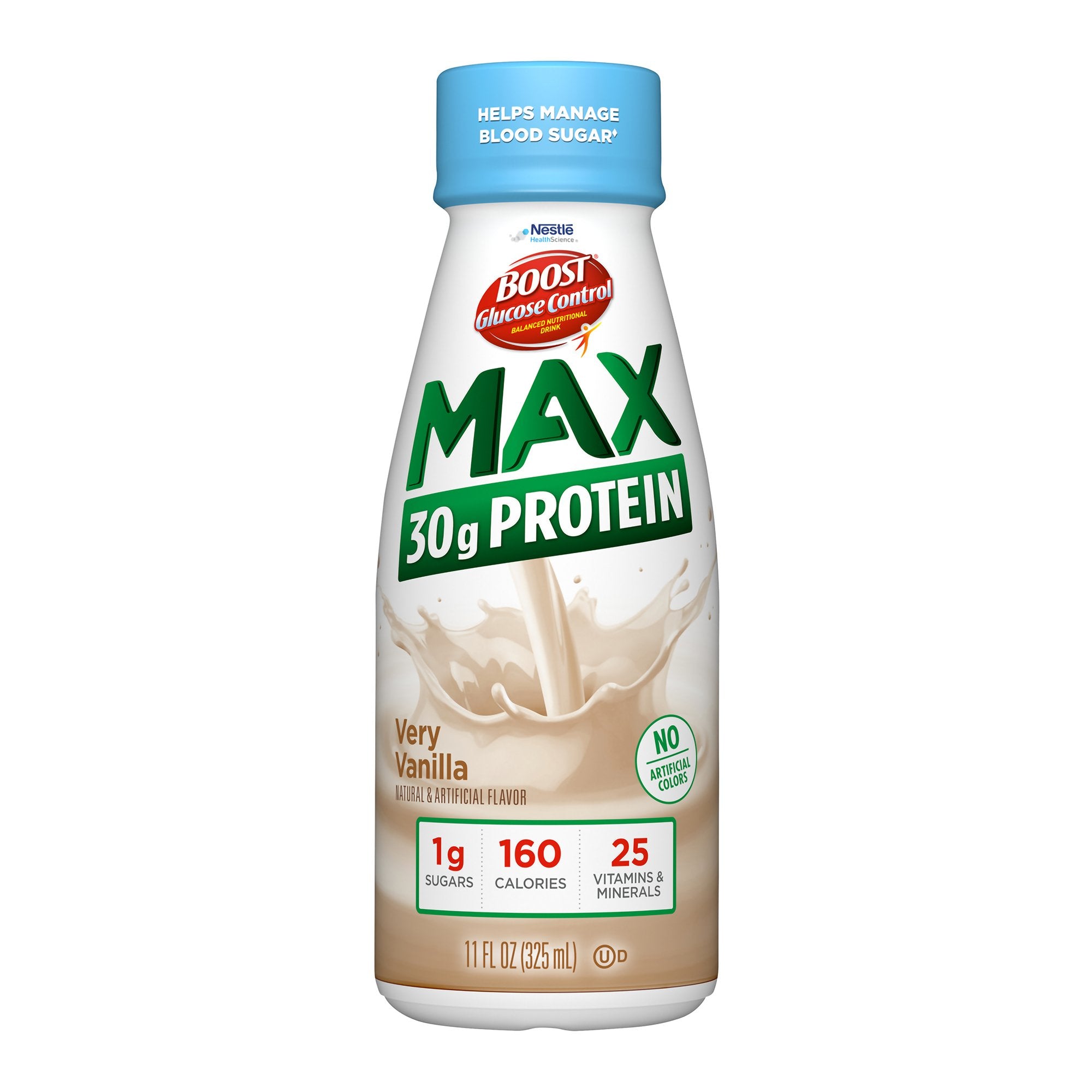 Oral Supplement Boost Glucose Control® Max Vanilla Flavor Liquid 11 oz. Bottle