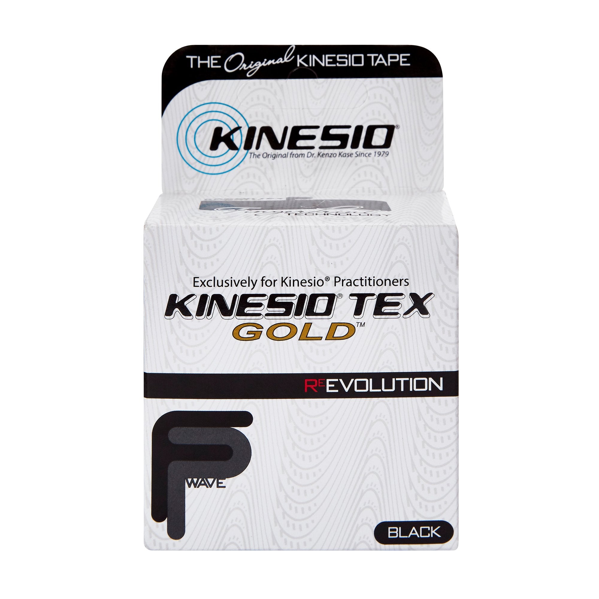 Kinesiology Tape Kinesio® Tex Gold™ Black 2 Inch X 5-1/2 Yard Cotton NonSterile - image 2