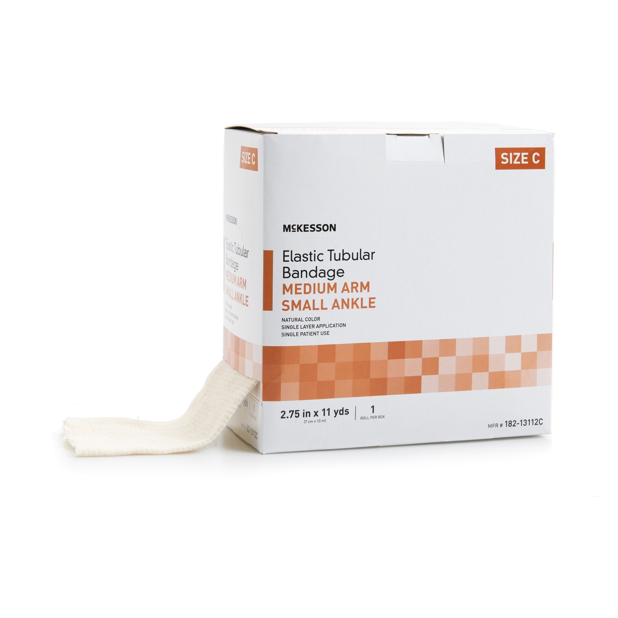 McKesson Elastic Tubular Support Bandage, 2-3/4 Inch x 11 Yard (1 Unit)