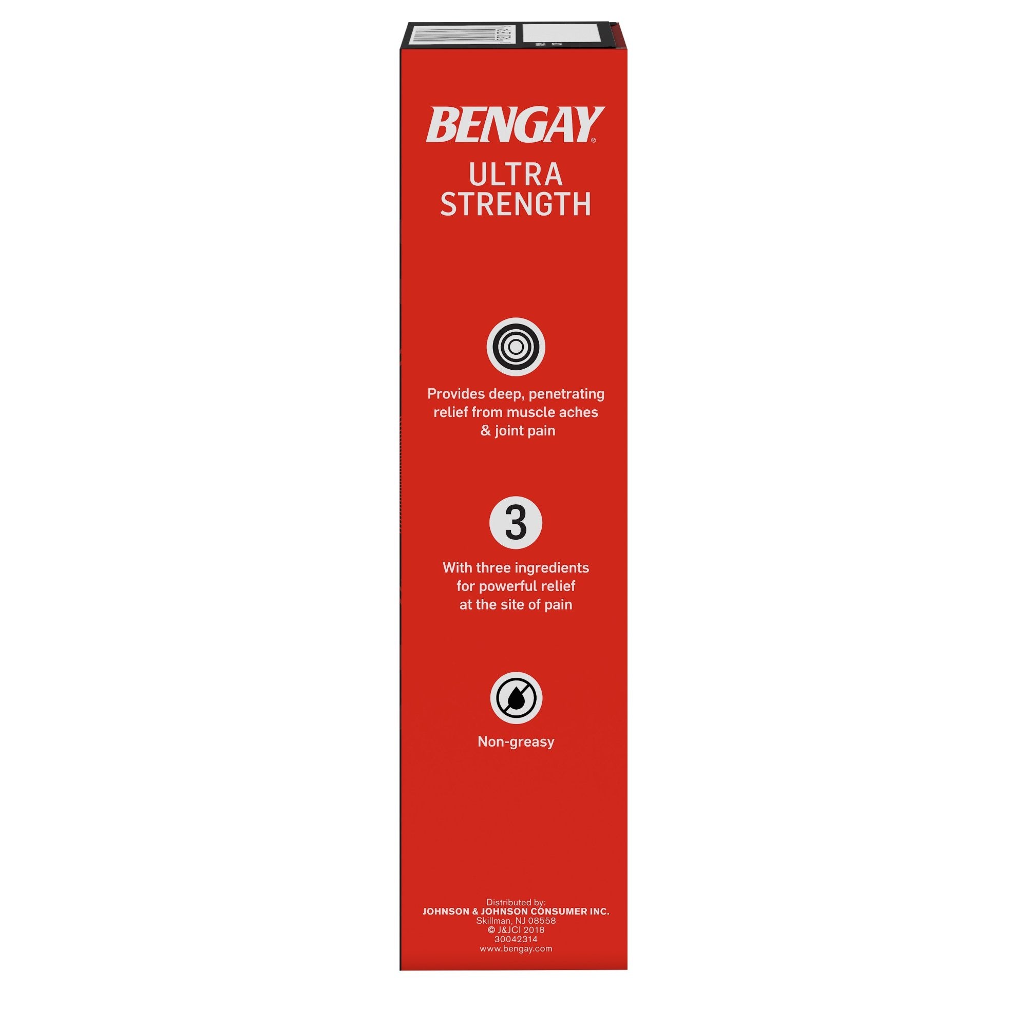 Topical Pain Relief Bengay® Ultra Strength 30% - 10% - 4% Strength Camphor / Menthol / Methyl Salicylate Cream 4 oz. - image 2