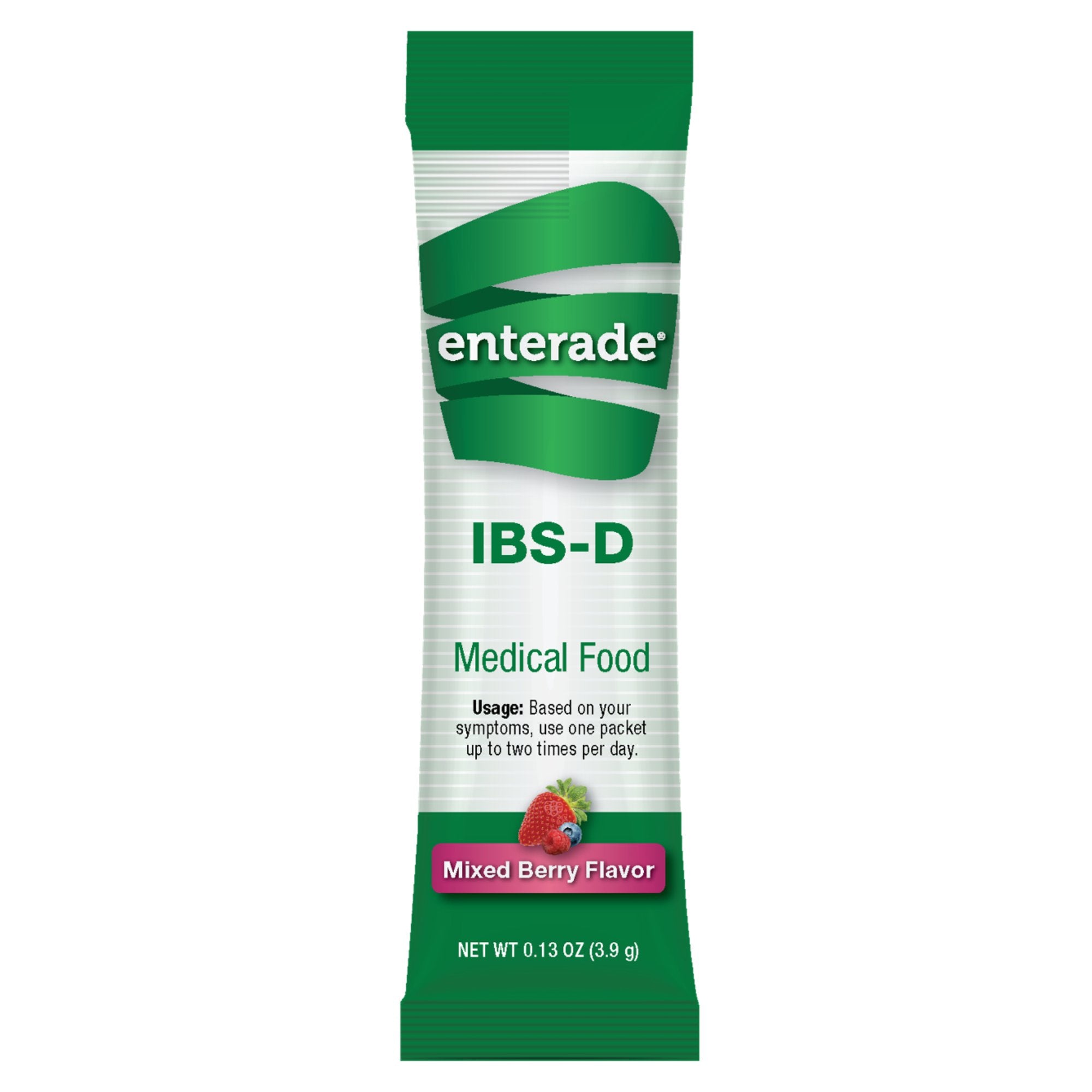 Oral Supplement enterade® IBS-D Mixed Berry Flavor Powder 0.14 oz. Individual Packet - image 2