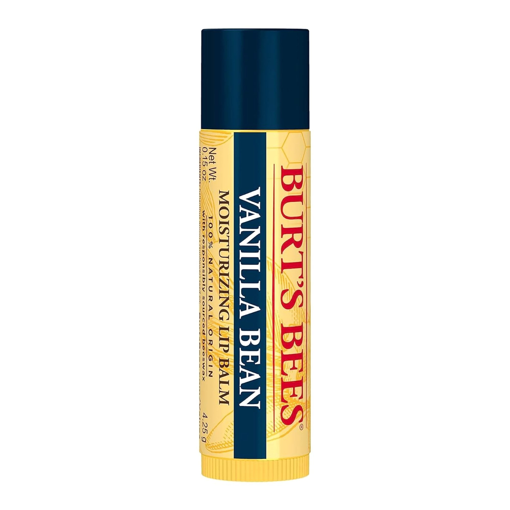 Lip Balm Burt's Bees® 0.15 oz. Balm Tube Vanilla Bean Flavor