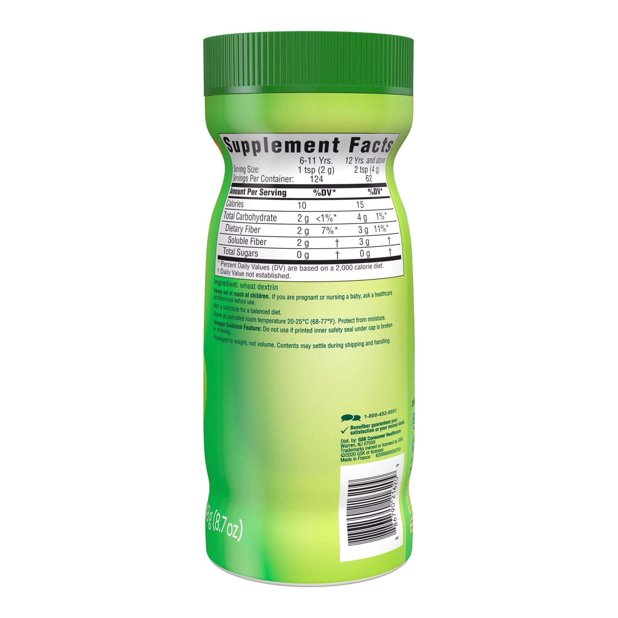 Oral Supplement Benefiber® Unflavored Powder 8.7 oz. Bottle - image 2
