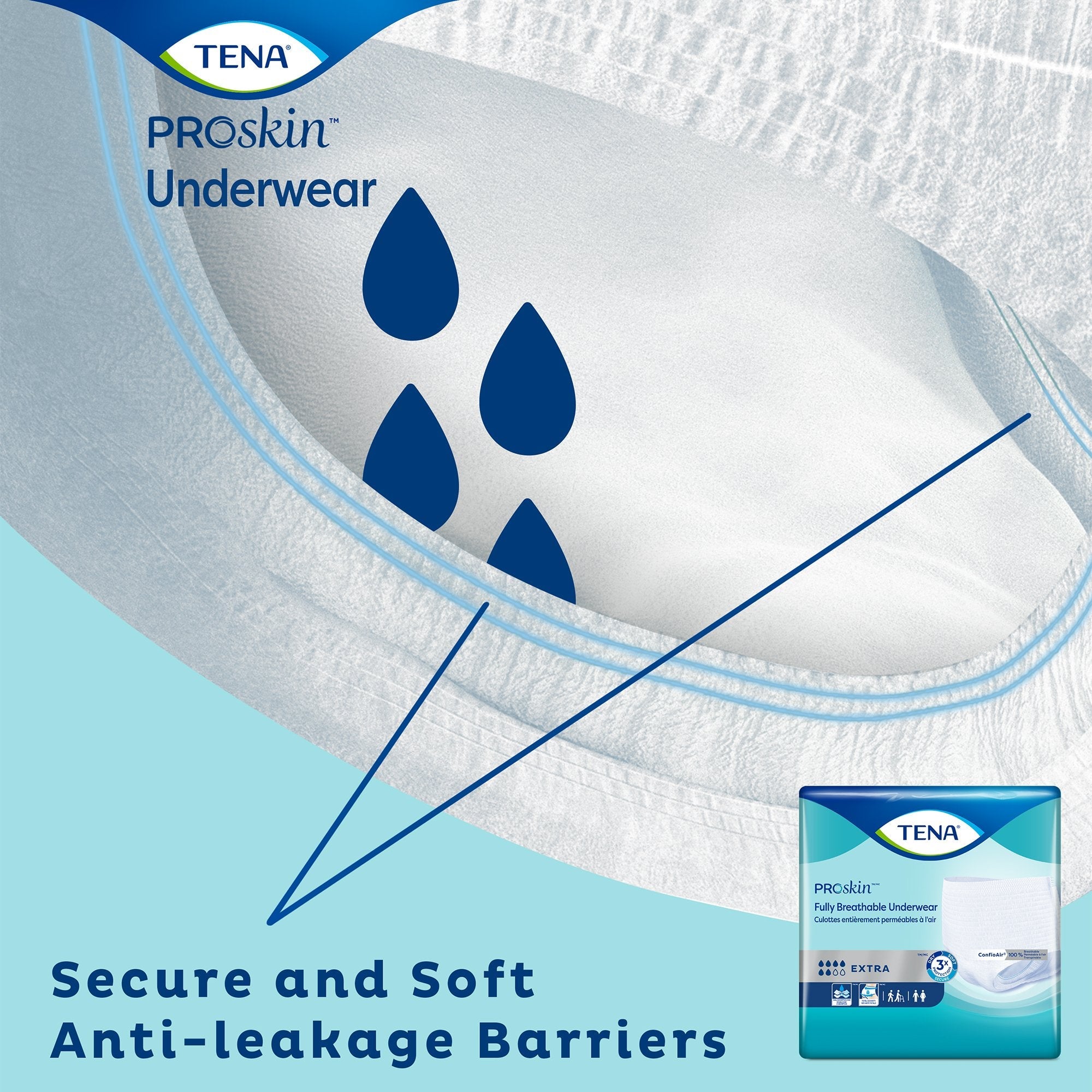 Tena® Ultimate-Extra Absorbent Underwear, Small (16 Units)